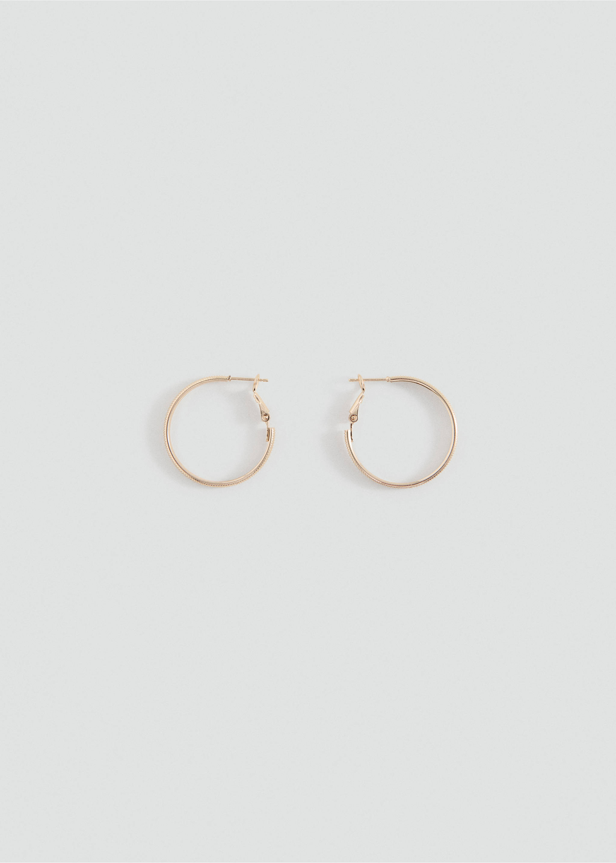 Hoop earrings - Article without model, Gold. Ref: 27037922-00.