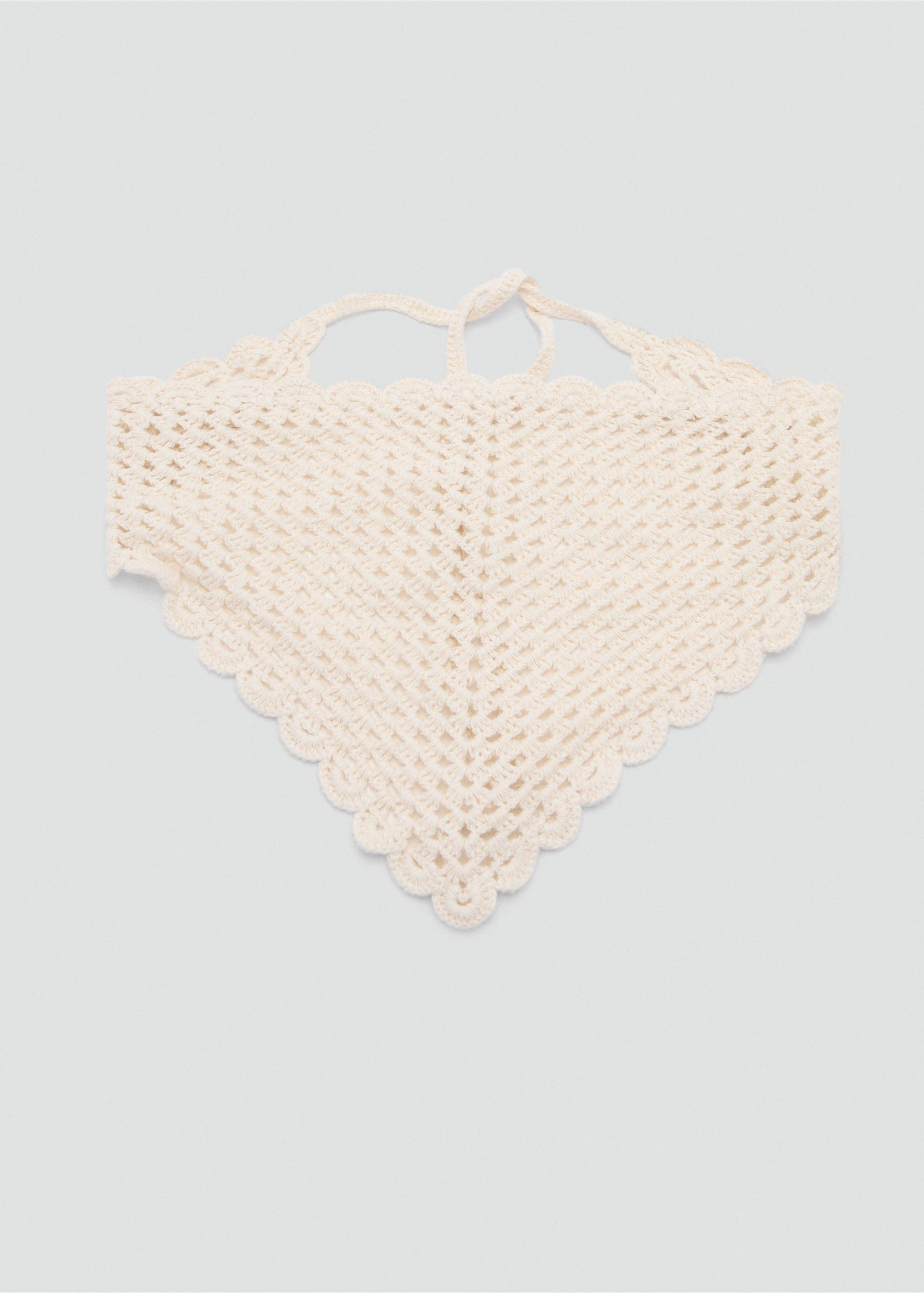 Pañuelo punto crochet - Artículo sin modelo, Crudo. Ref: 27037924-00.