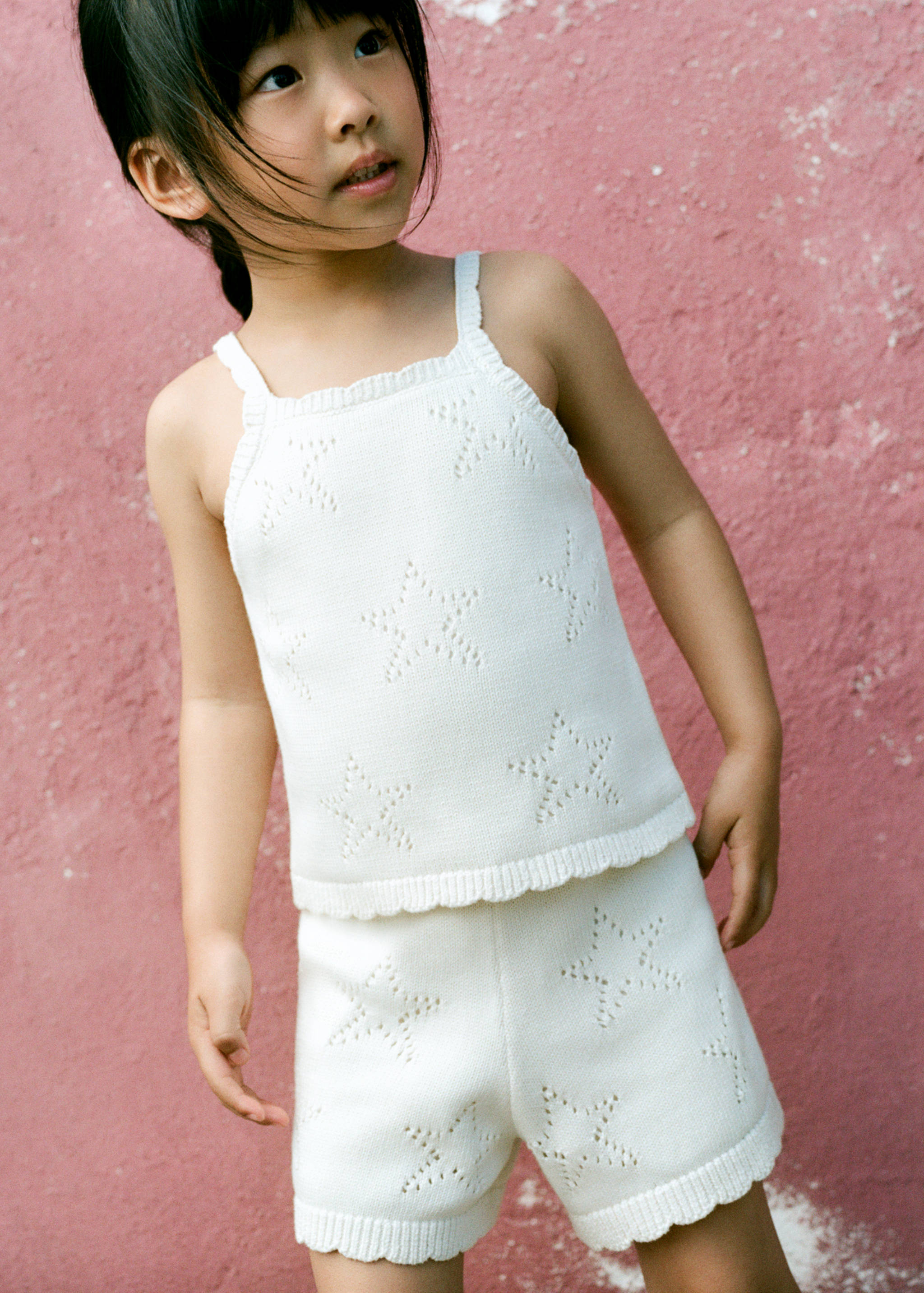 Top estrellas bordadas - Plano general