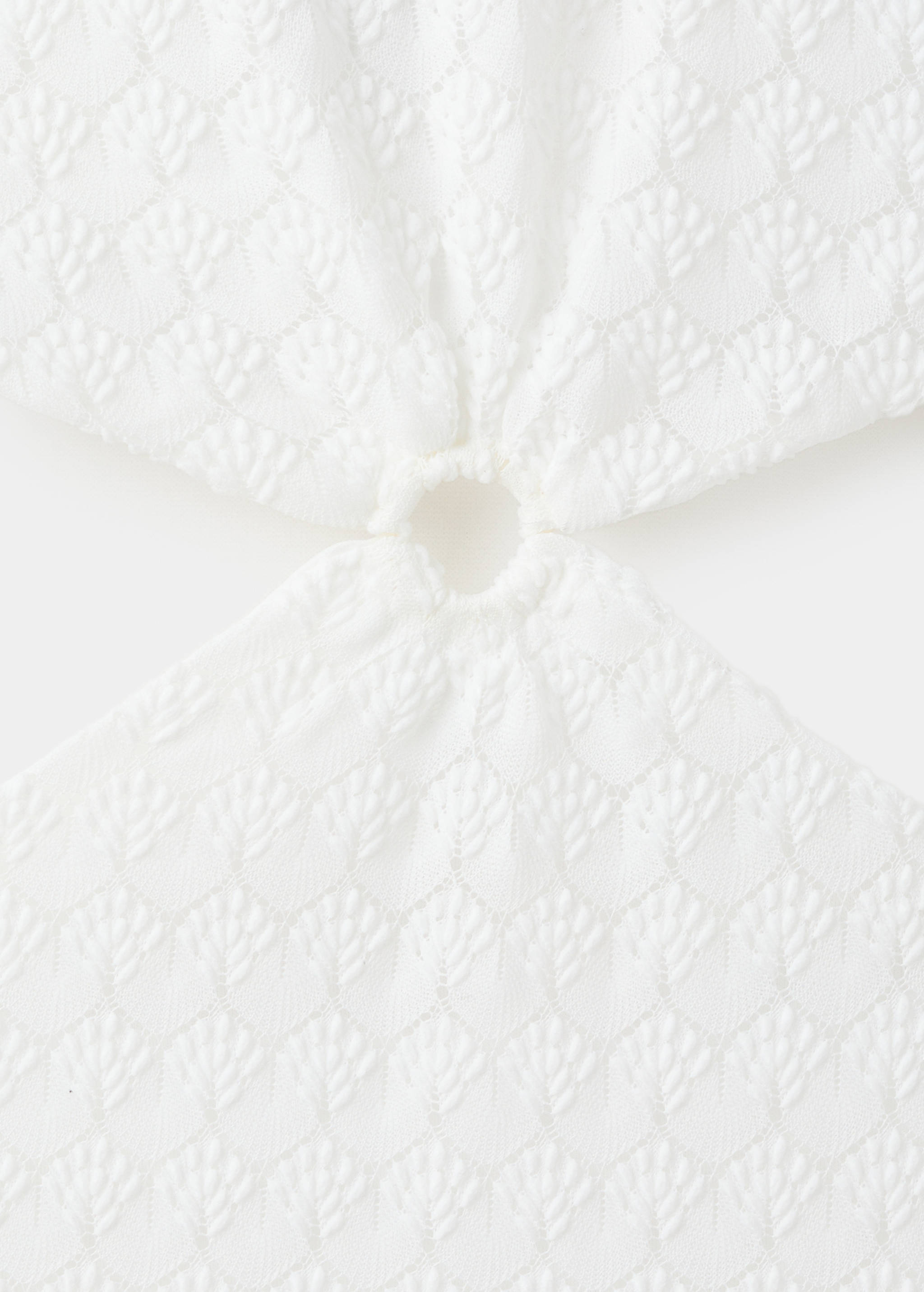 Embroidered cut-out dress - Details of the article 8