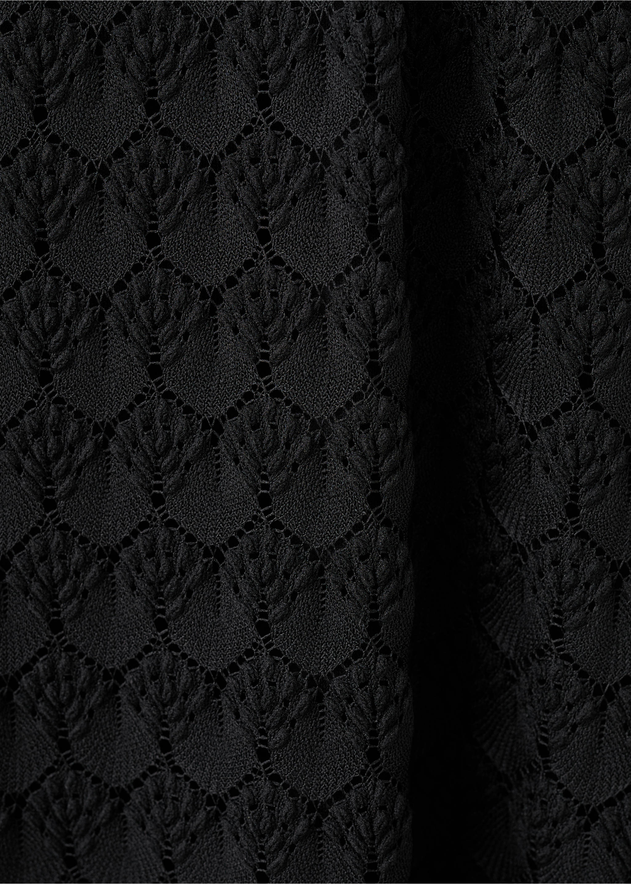 Cut-out halter dress - Details of the article 0, Black. Ref: 27037932-00.