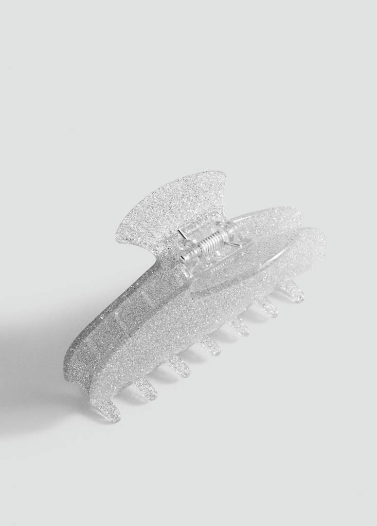 Hair clip — Silver
