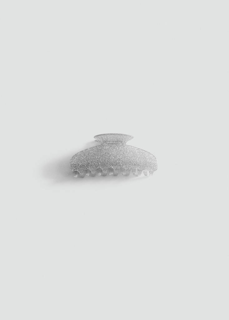 Hair clip — Silver