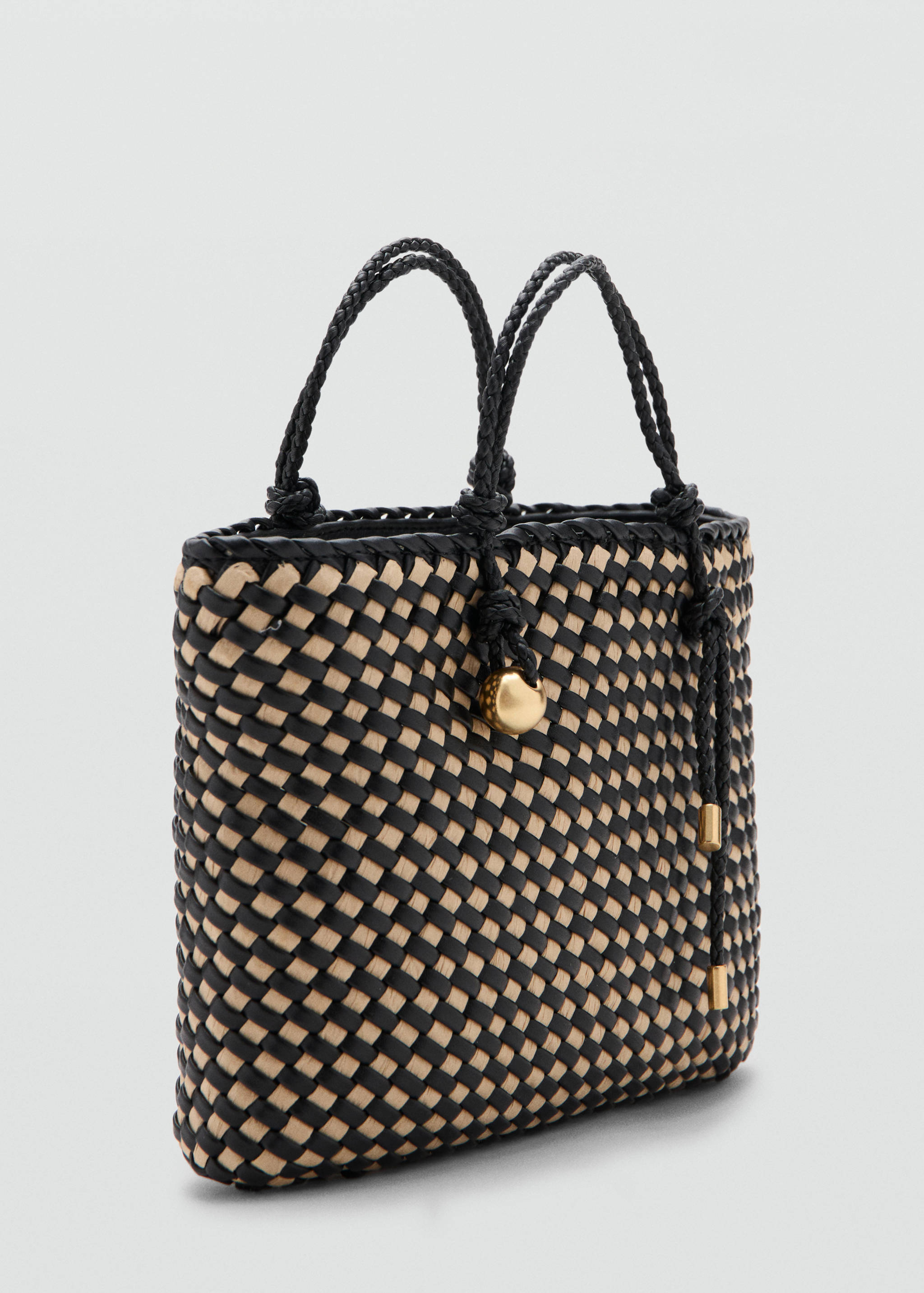 Bolso de mano fibra natural - Plano medio