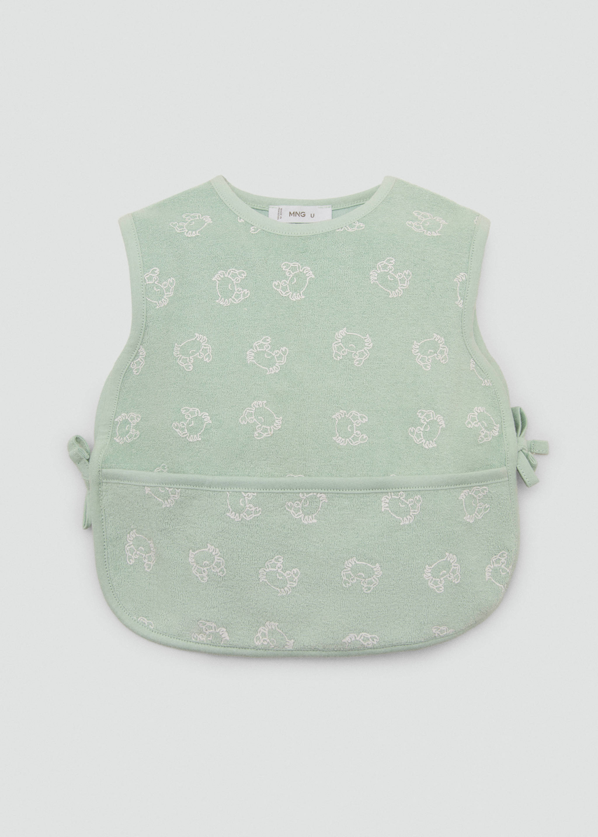 Bavoir imprimé - Article sans modèle