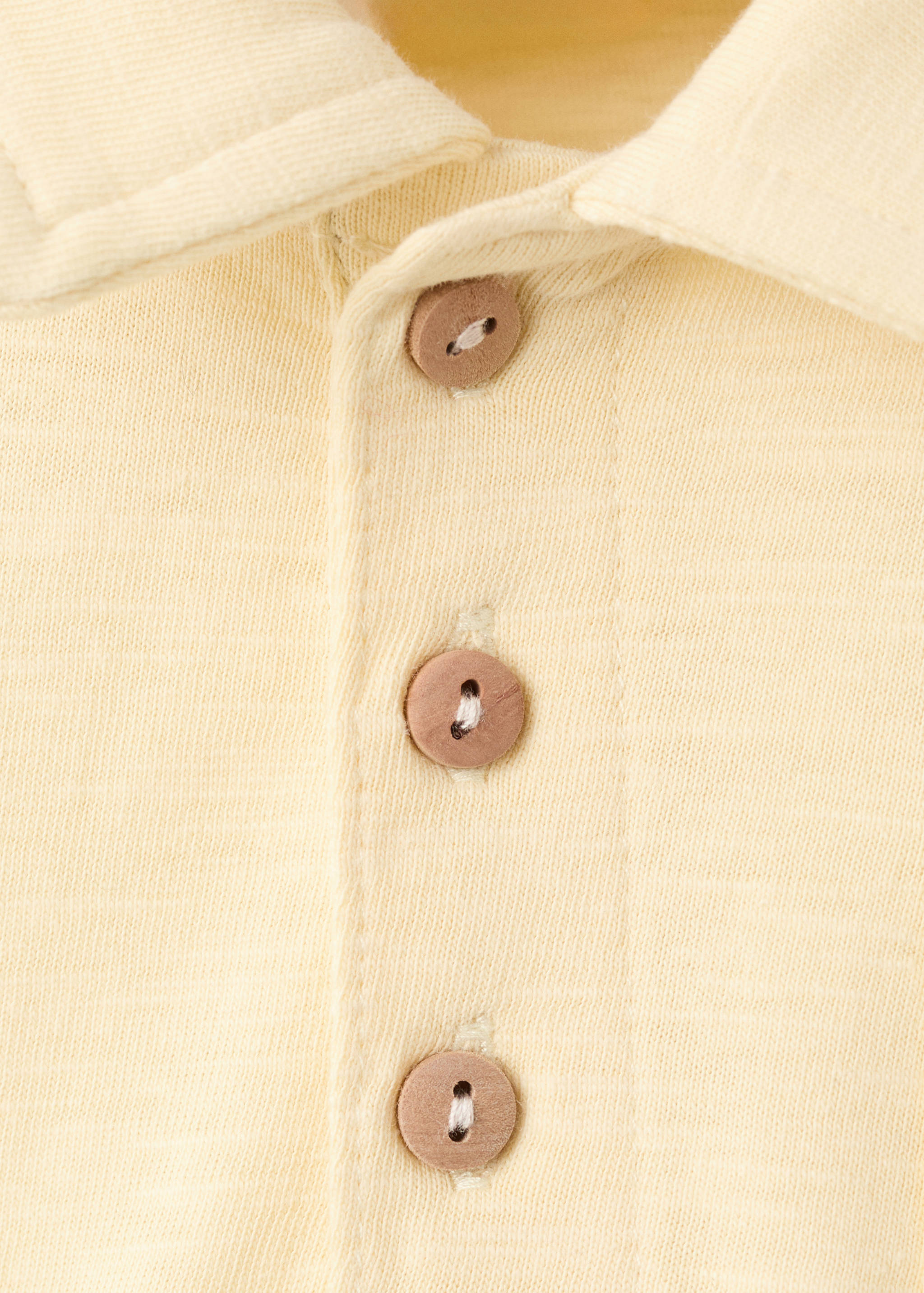 Chest-pocket cotton pocket polo shirt - Details of the article 8