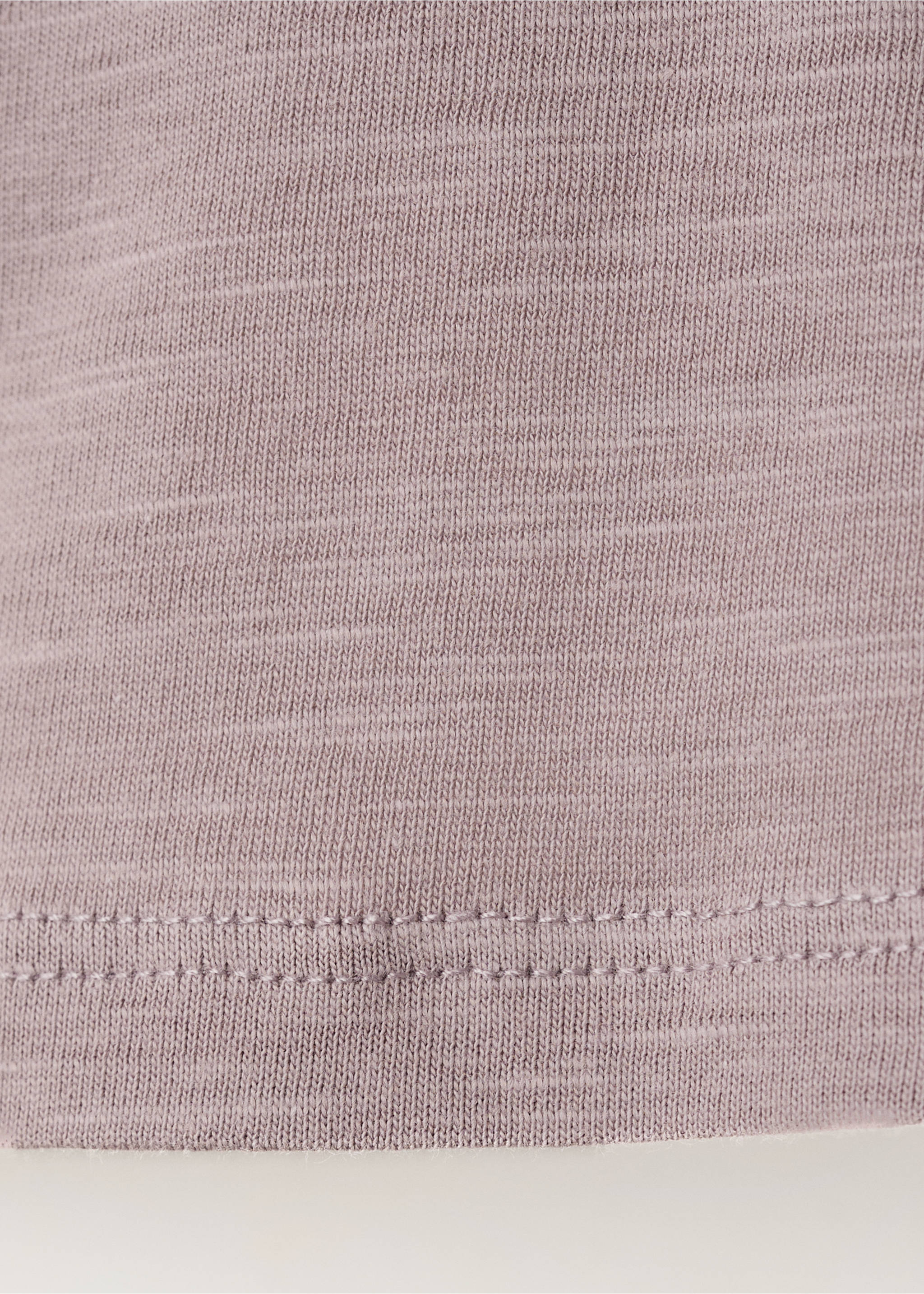 Chest-pocket cotton pocket polo shirt - Details of the article 0, Light/Pastel Purple. Ref: 27038265-00.