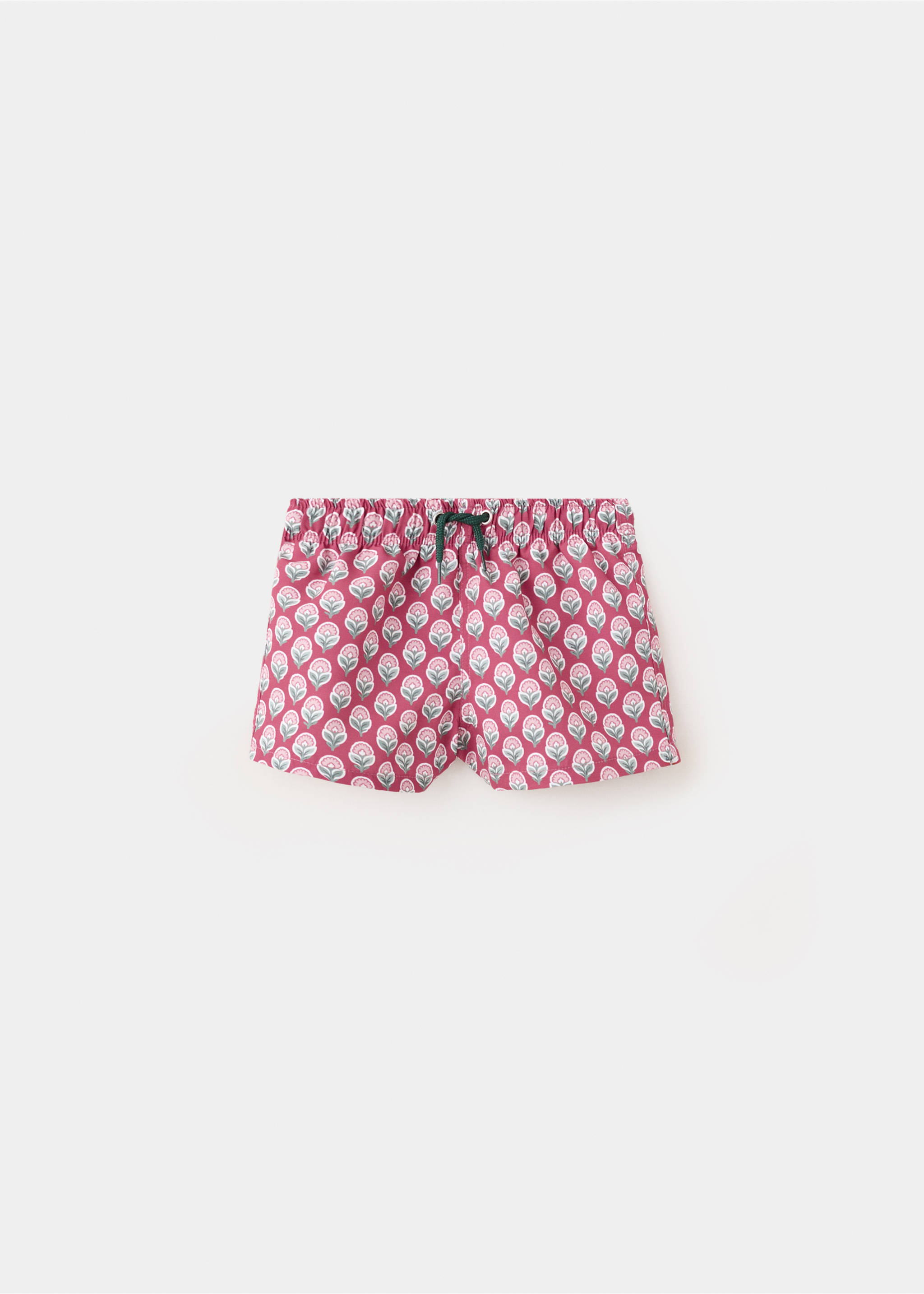 Floral print swimsuit - Article without model, Pink. Ref: 27038268-00.