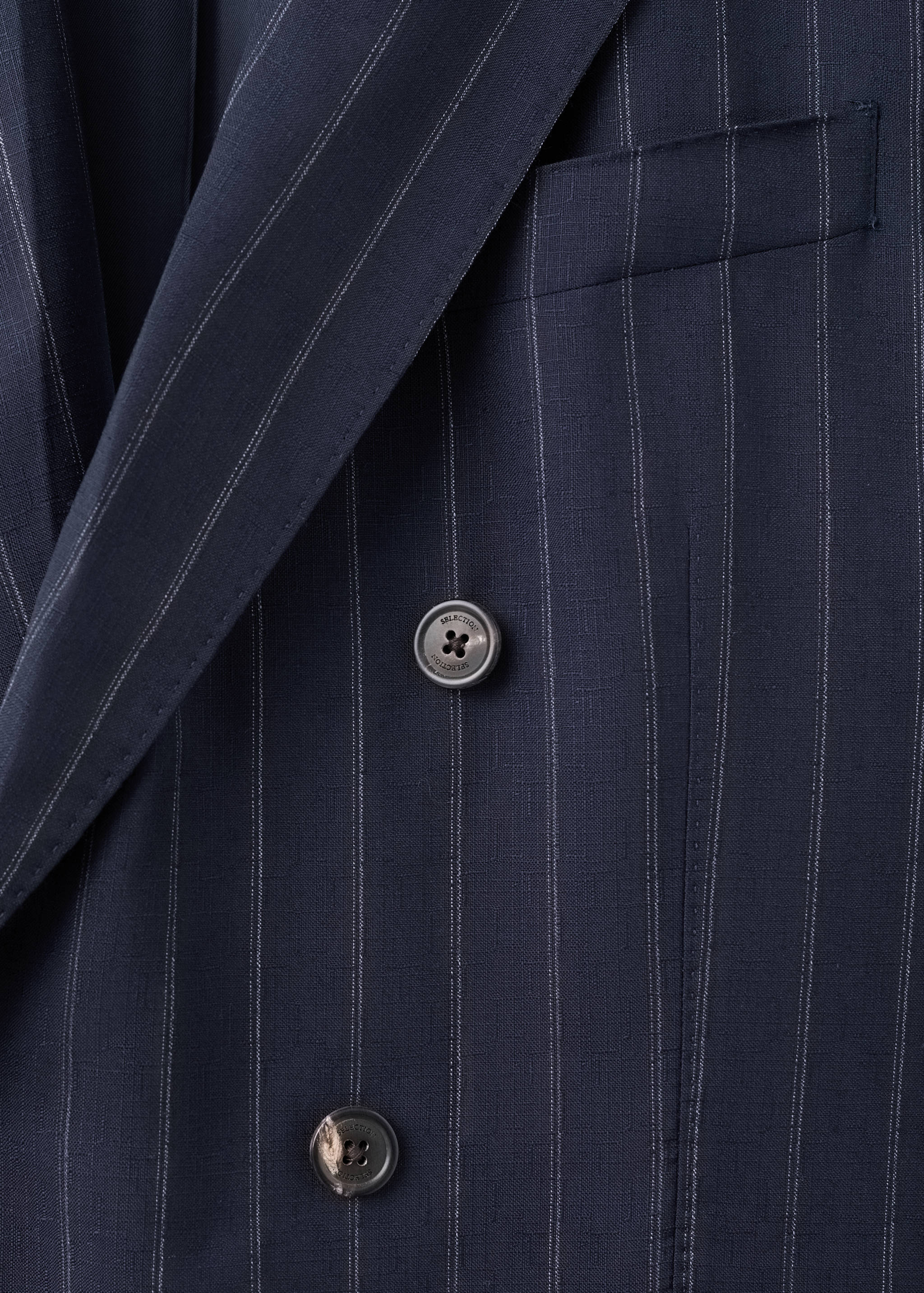 Veste de costume Venise 100 % laine à rayures - Détail de l'article 8