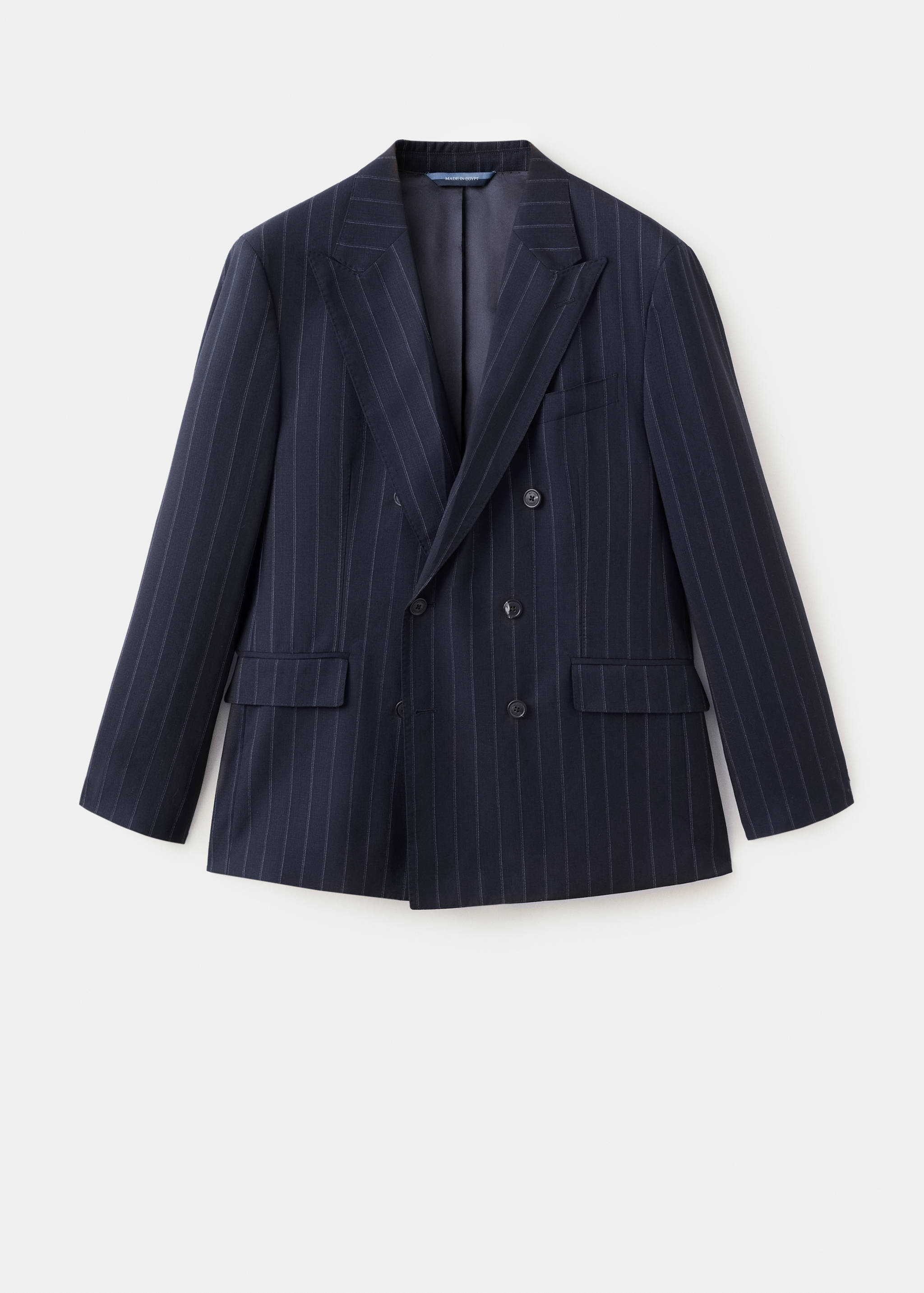 Veste de costume Venise 100 % laine à rayures - Article sans modèle