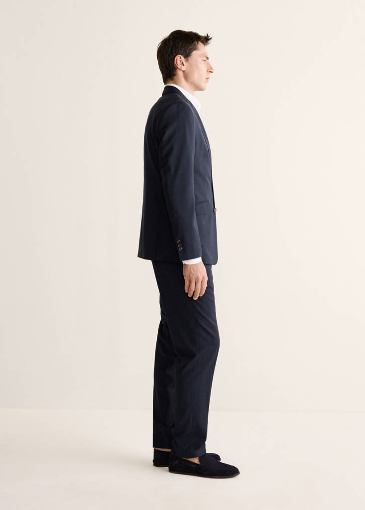 Venecia blazer 100% wool — Navy