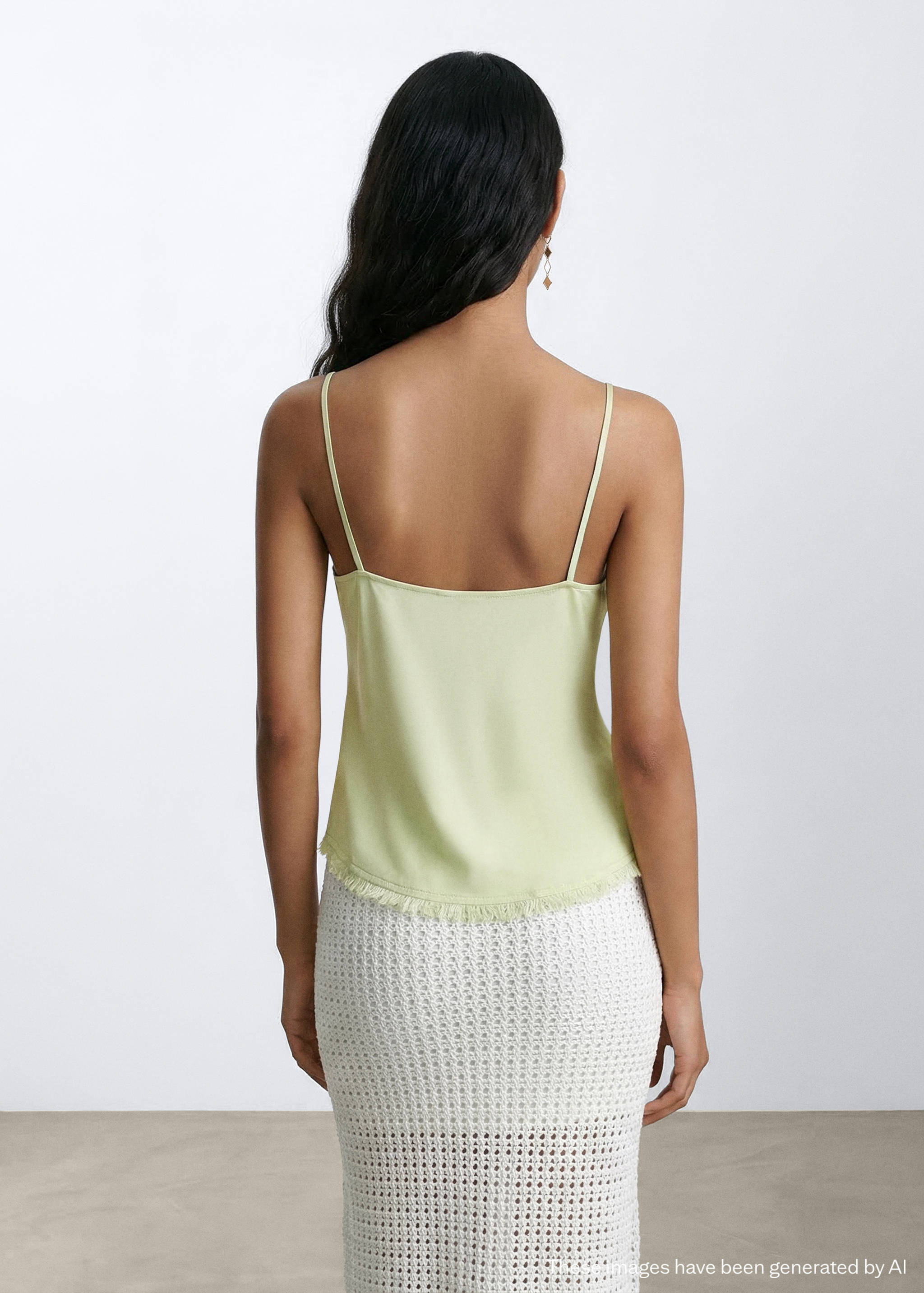 توب بجوانب مهدبة - رؤية وسط