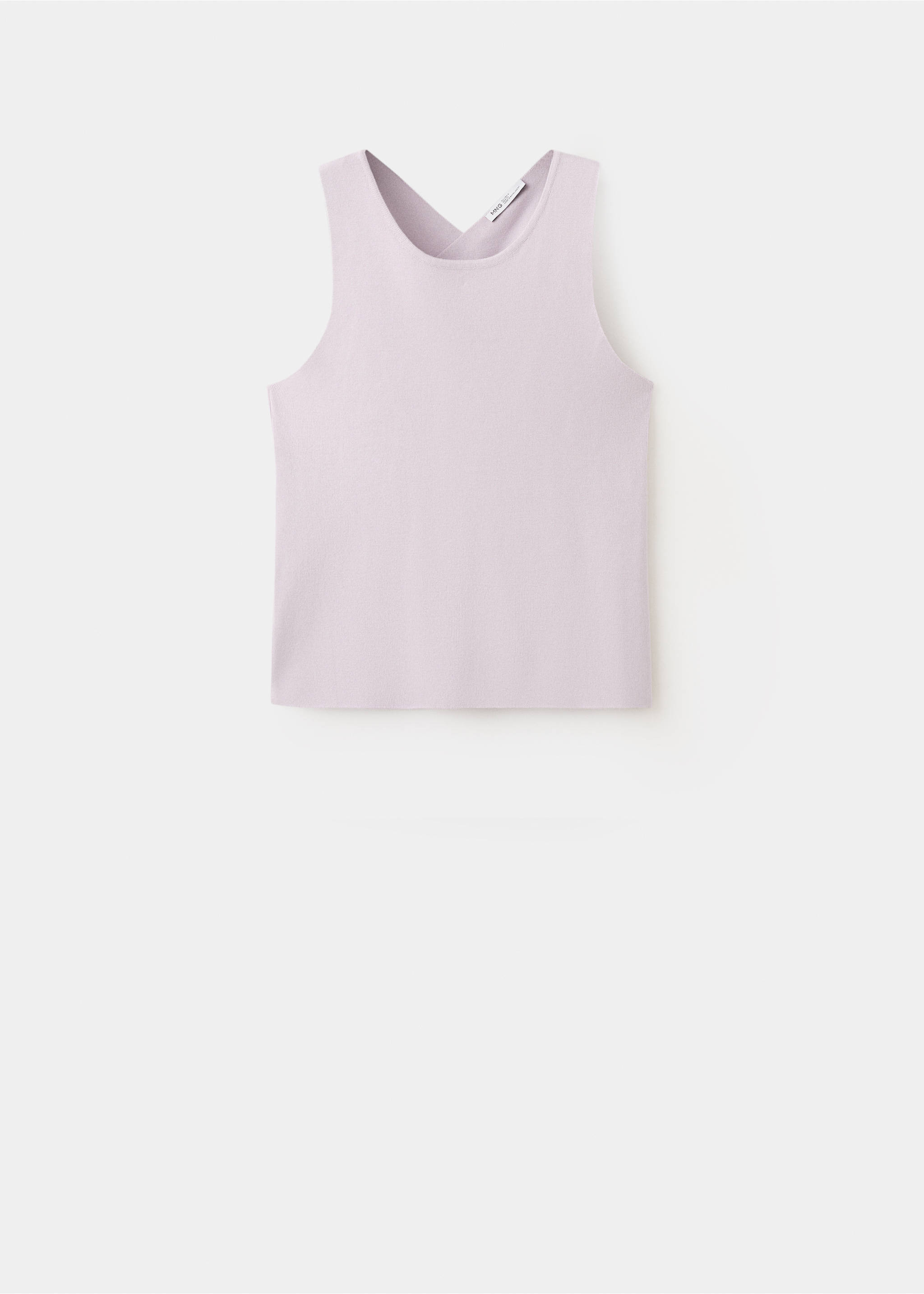 Wrap back top - Article without model, Lavender. Ref: 27038654-00.