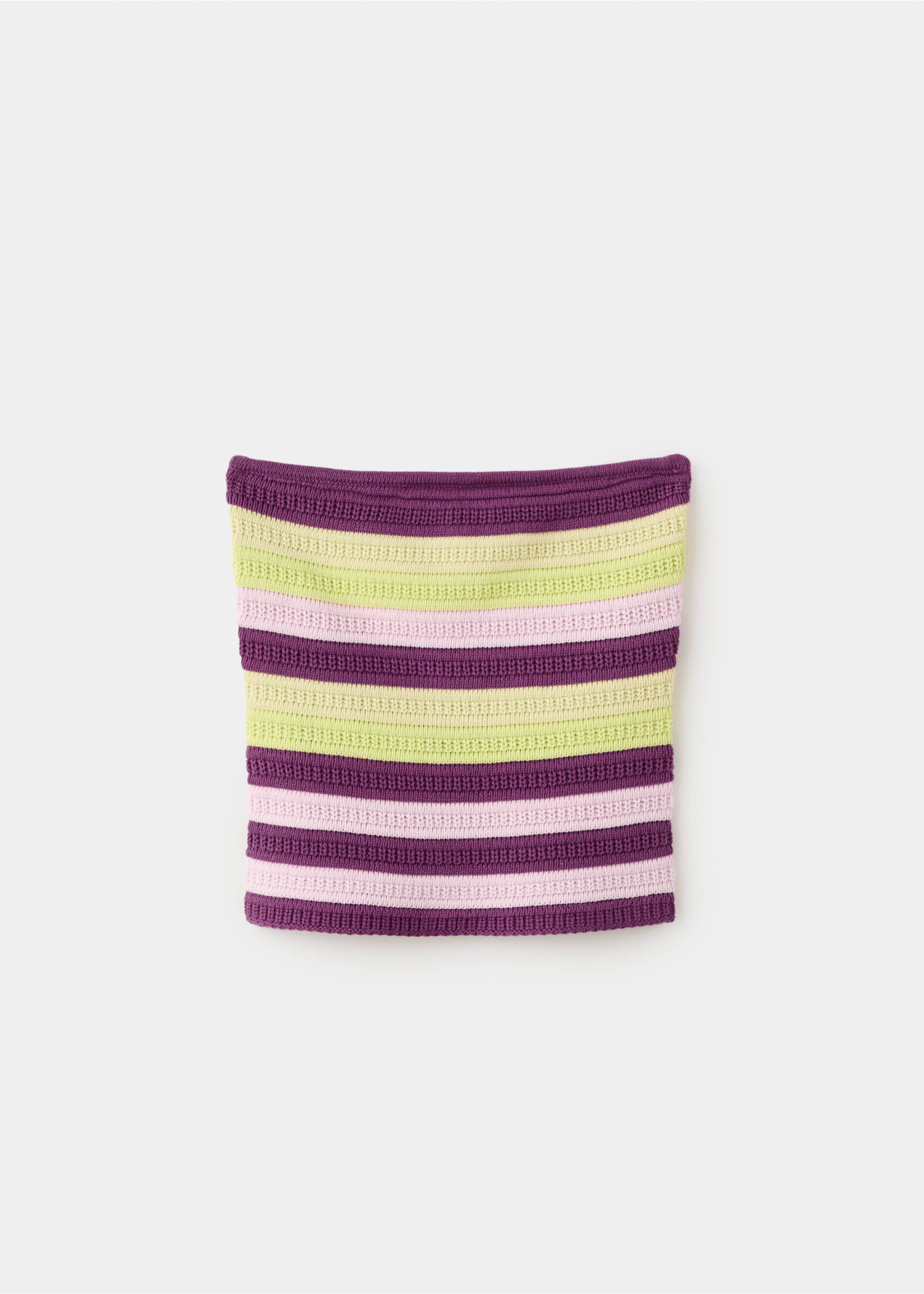 Top bandeau crochet - Artículo sin modelo, Lavanda. Ref: 27038655-00.