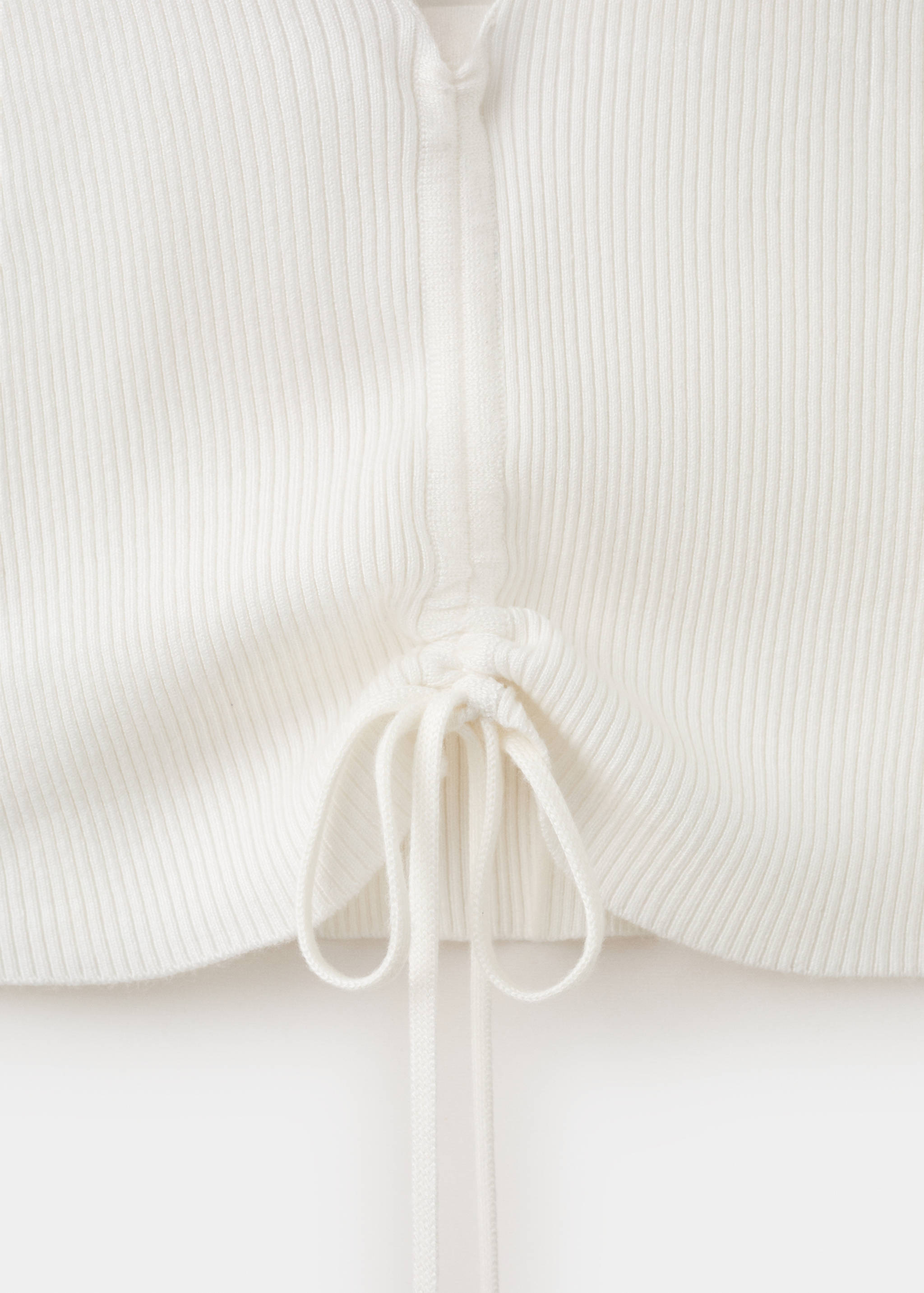 Gebreide top met strik - Detail van het artikel 0