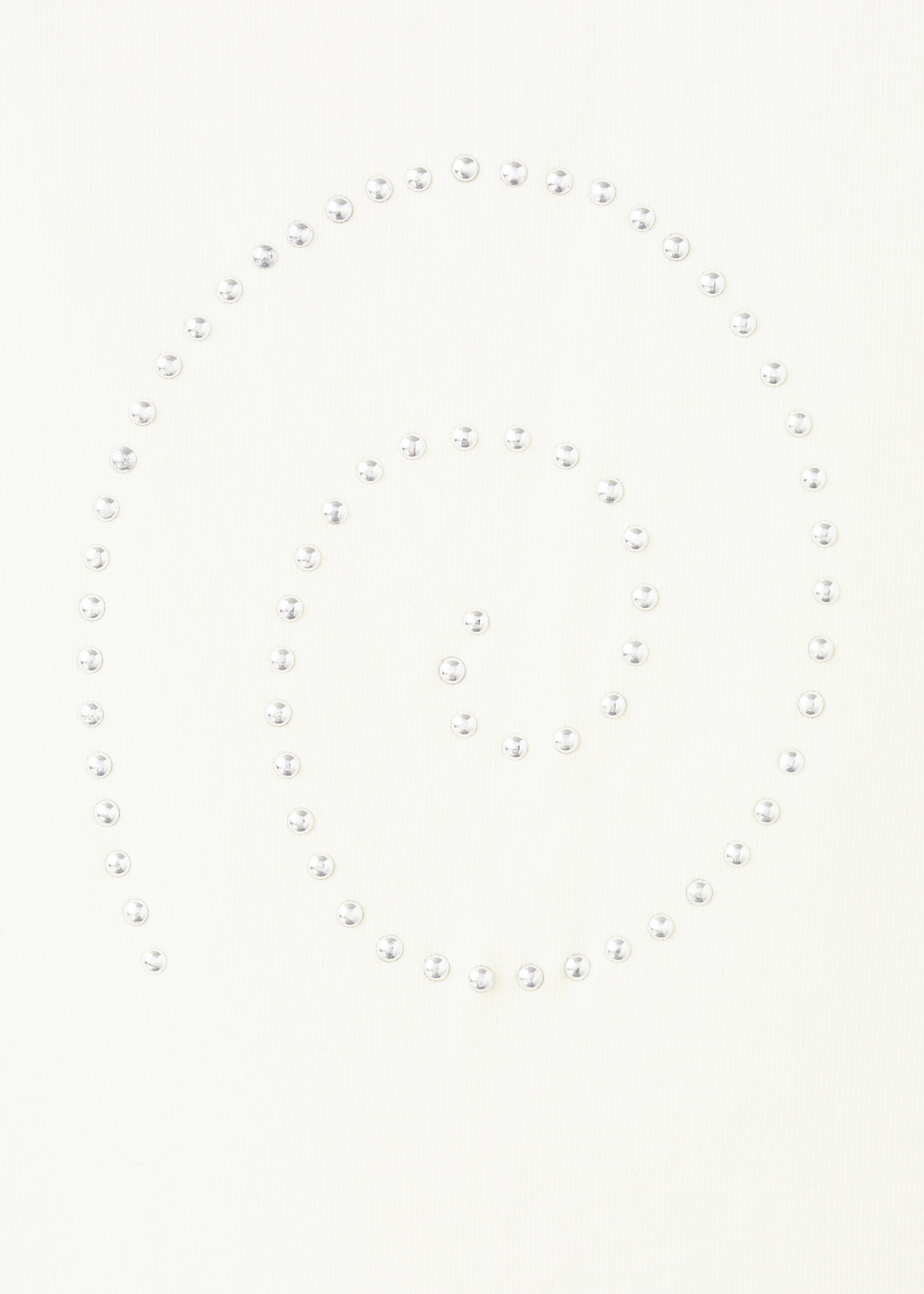 Katoenen T-shirt met studs - Detail van het artikel 0