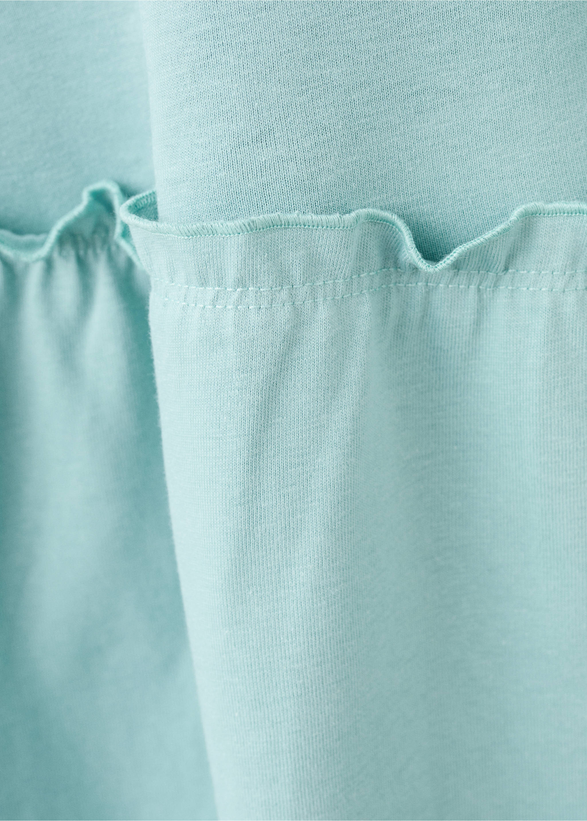 Halter panel dress - Details of the article 0, Sky Blue. Ref: 27038661-00.