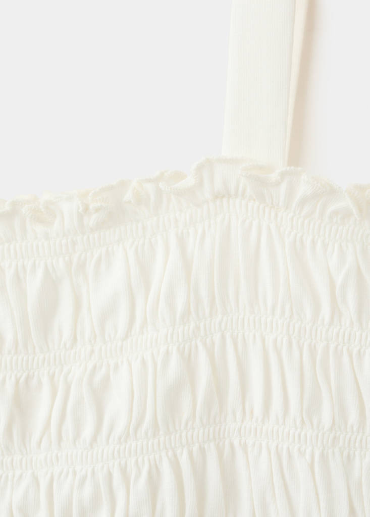Short distressed jumpsuit — Off White