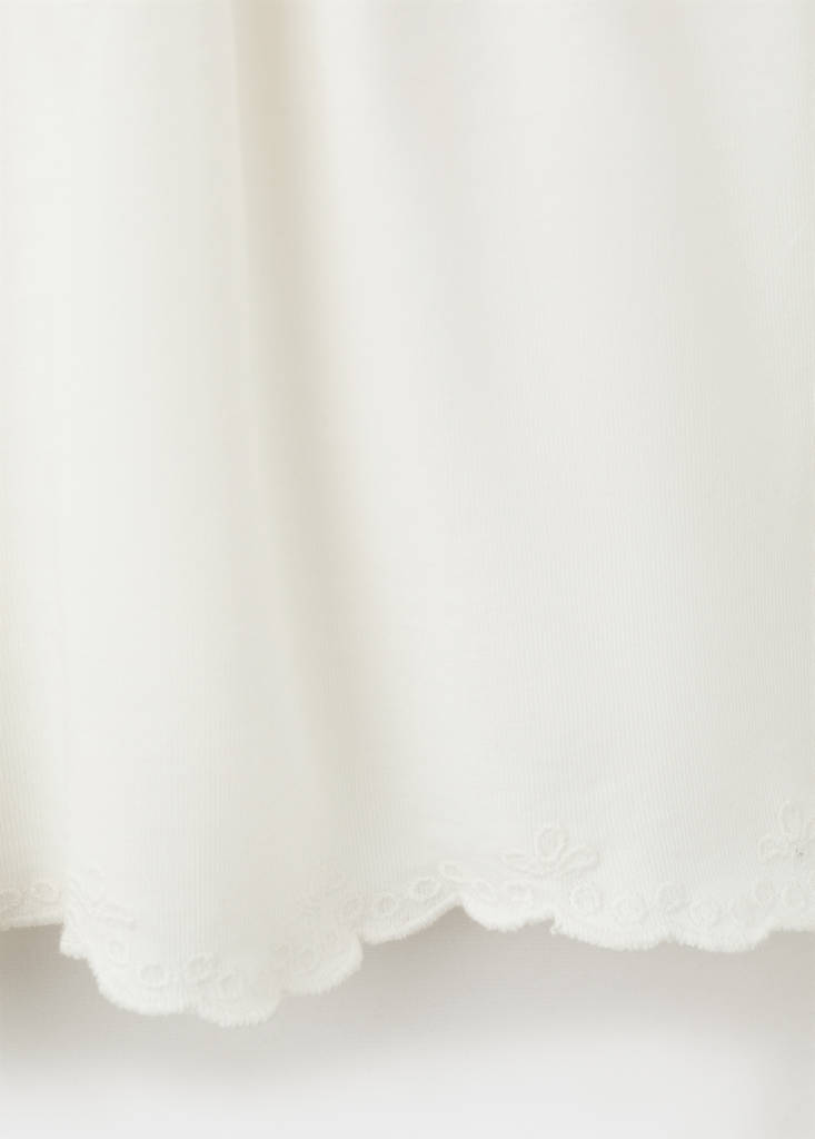 Short distressed jumpsuit — Off White
