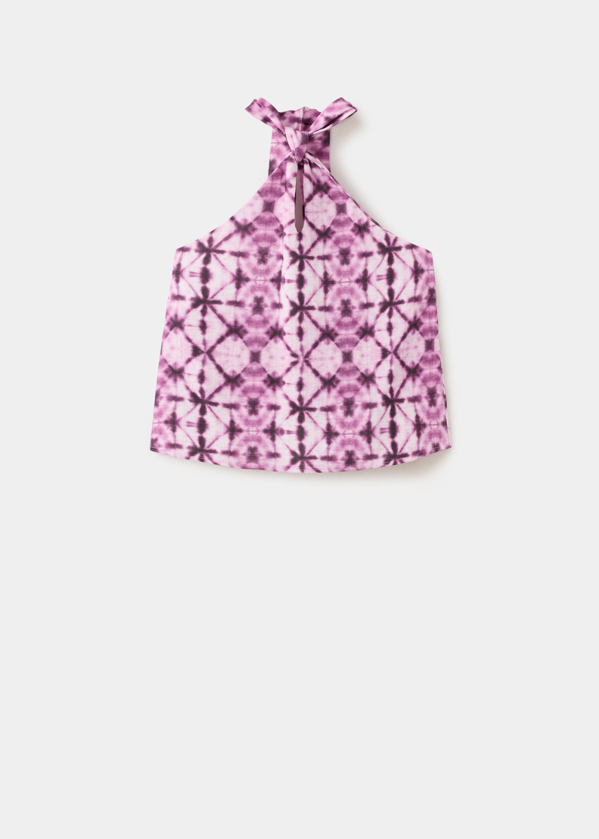 Top halter nudo estampado - Artículo sin modelo