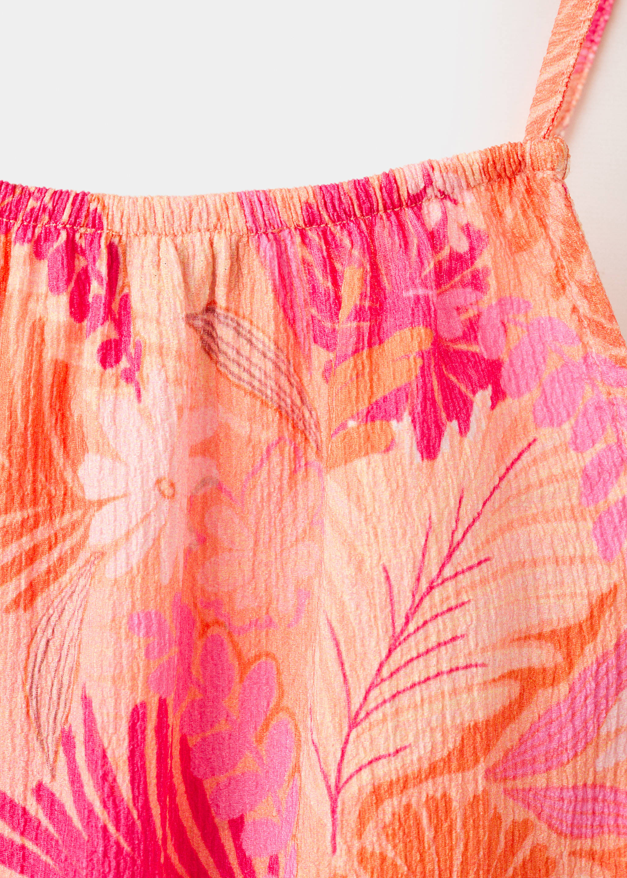 Floral print jumpsuit - Details of the article 8