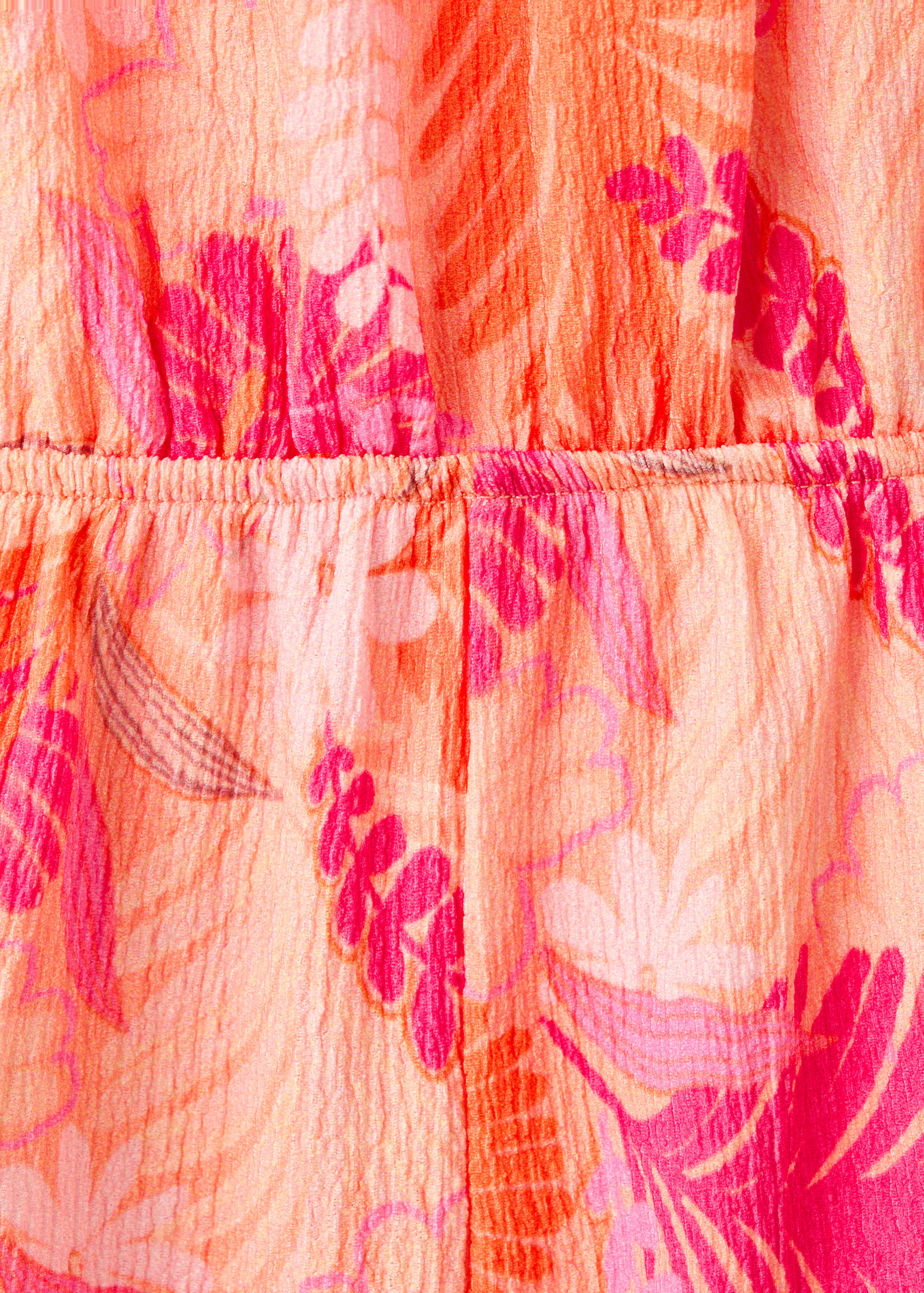 Floral print jumpsuit - Details of the article 0