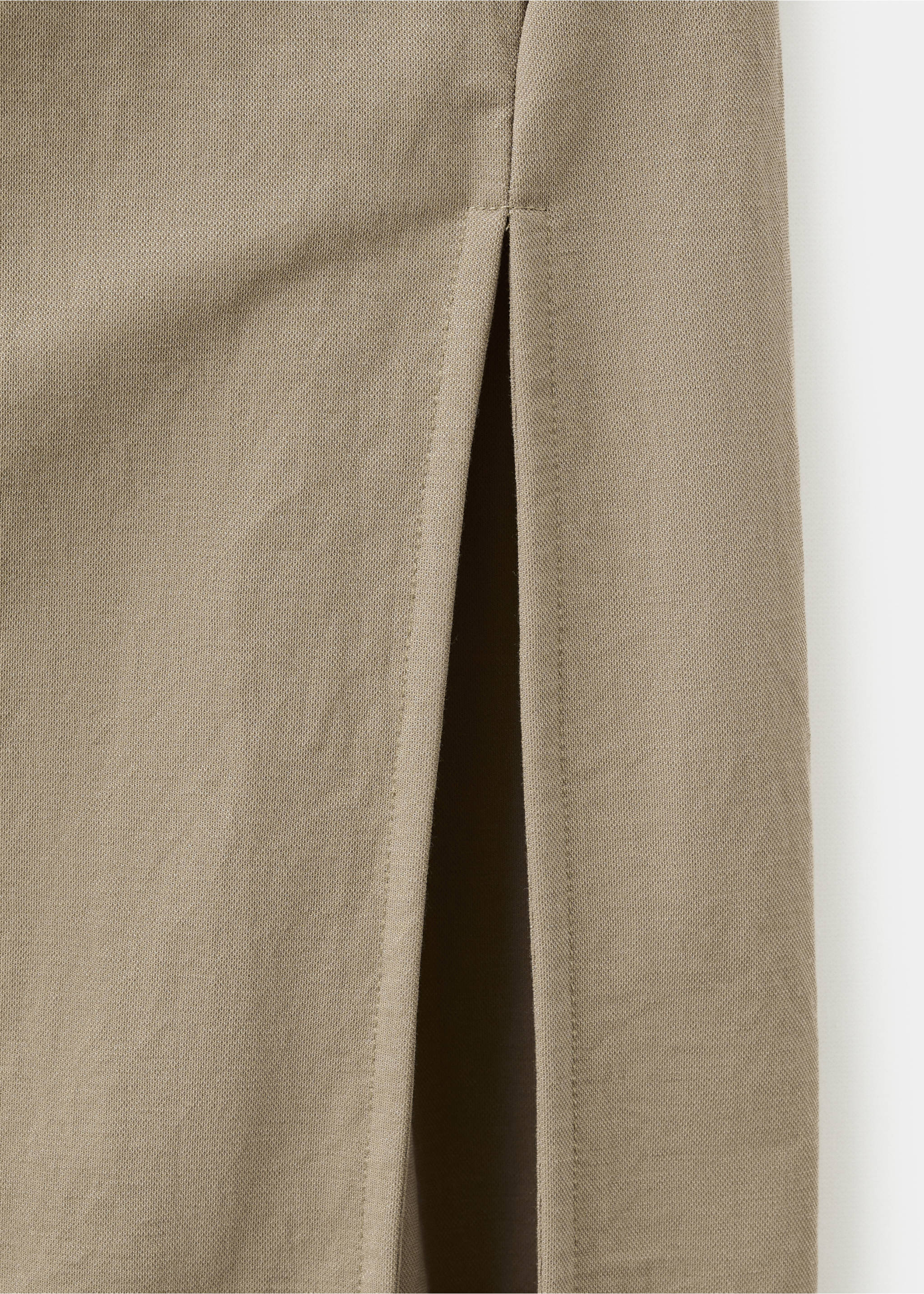 Robe drapée à bretelles - Détail de l'article 0, Marron clair/pastel. Ref: 27039059-00.