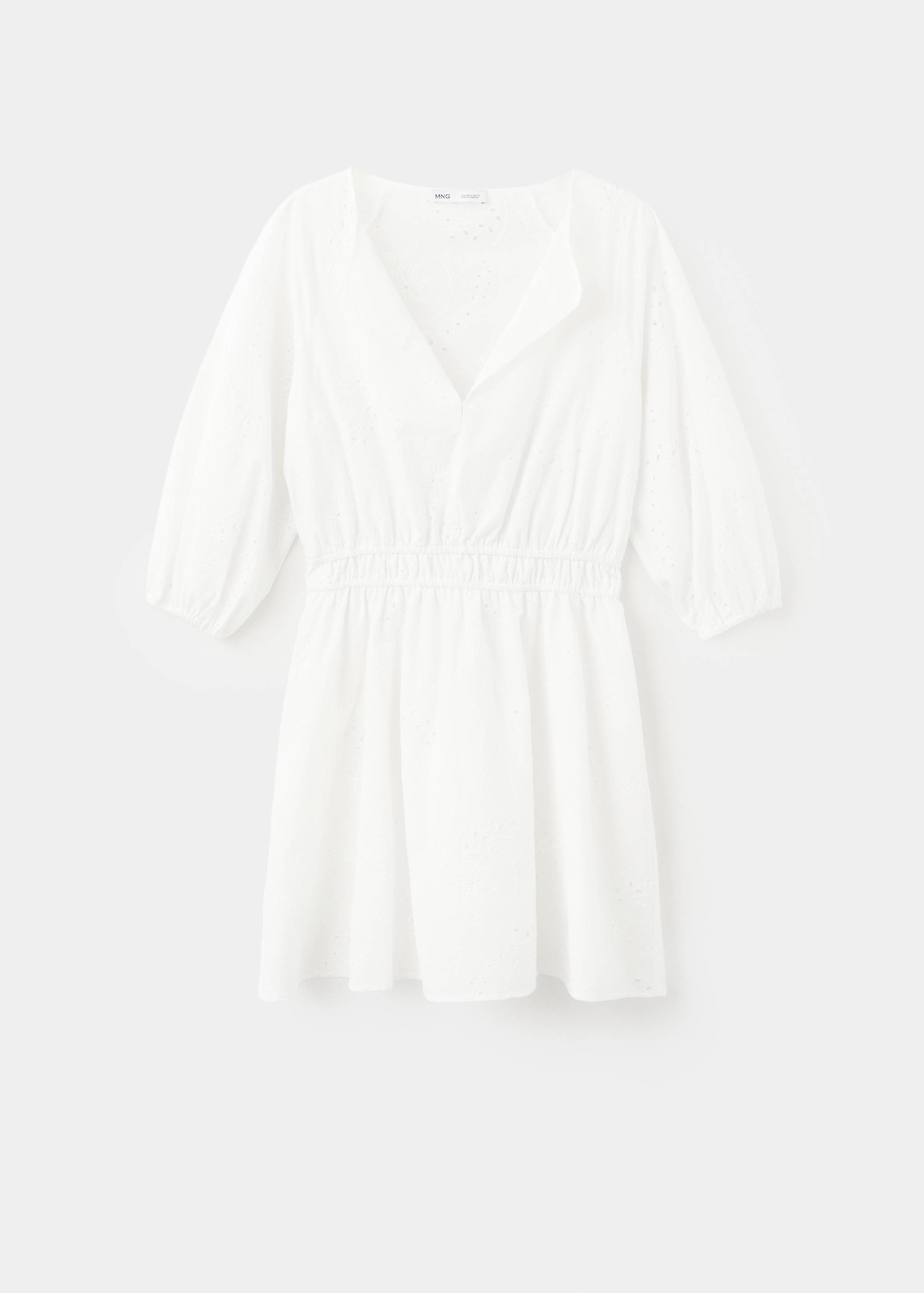 Robe courte brodée - Article sans modèle