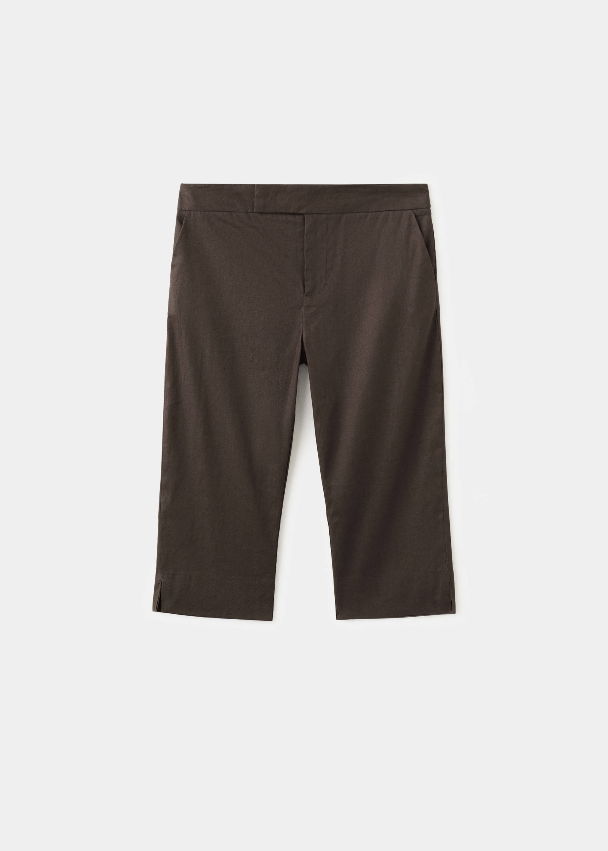 Linen capri trousers - Article without model