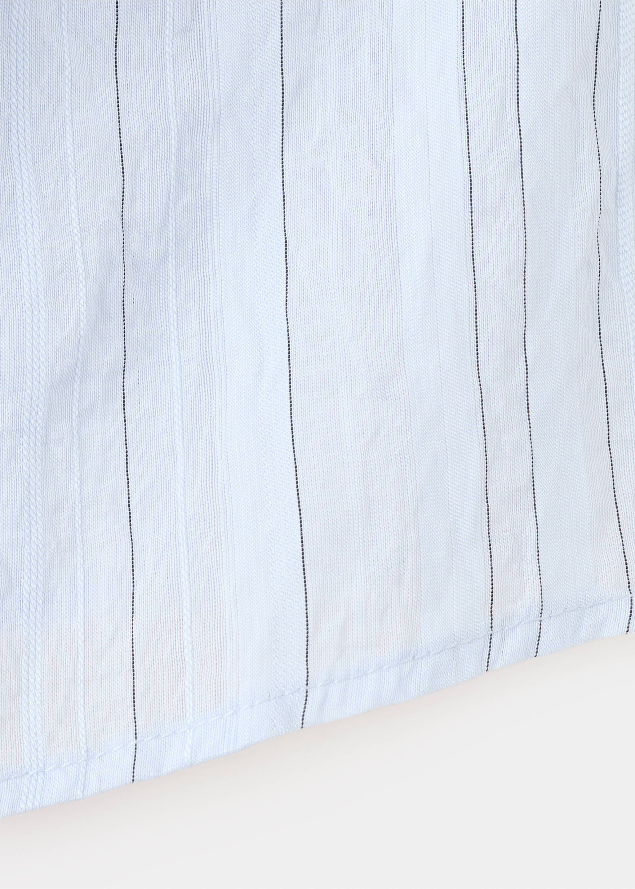 Striped crossover top - Details of the article 0, Blue. Ref: 27039068-00.