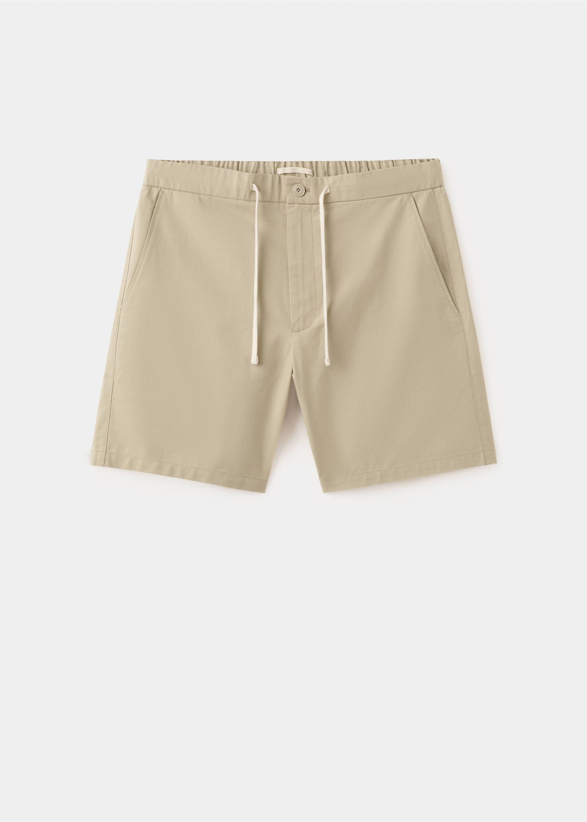 Bermudas algodón lyocell - Artículo sin modelo, Beige. Ref: 27039206-00.