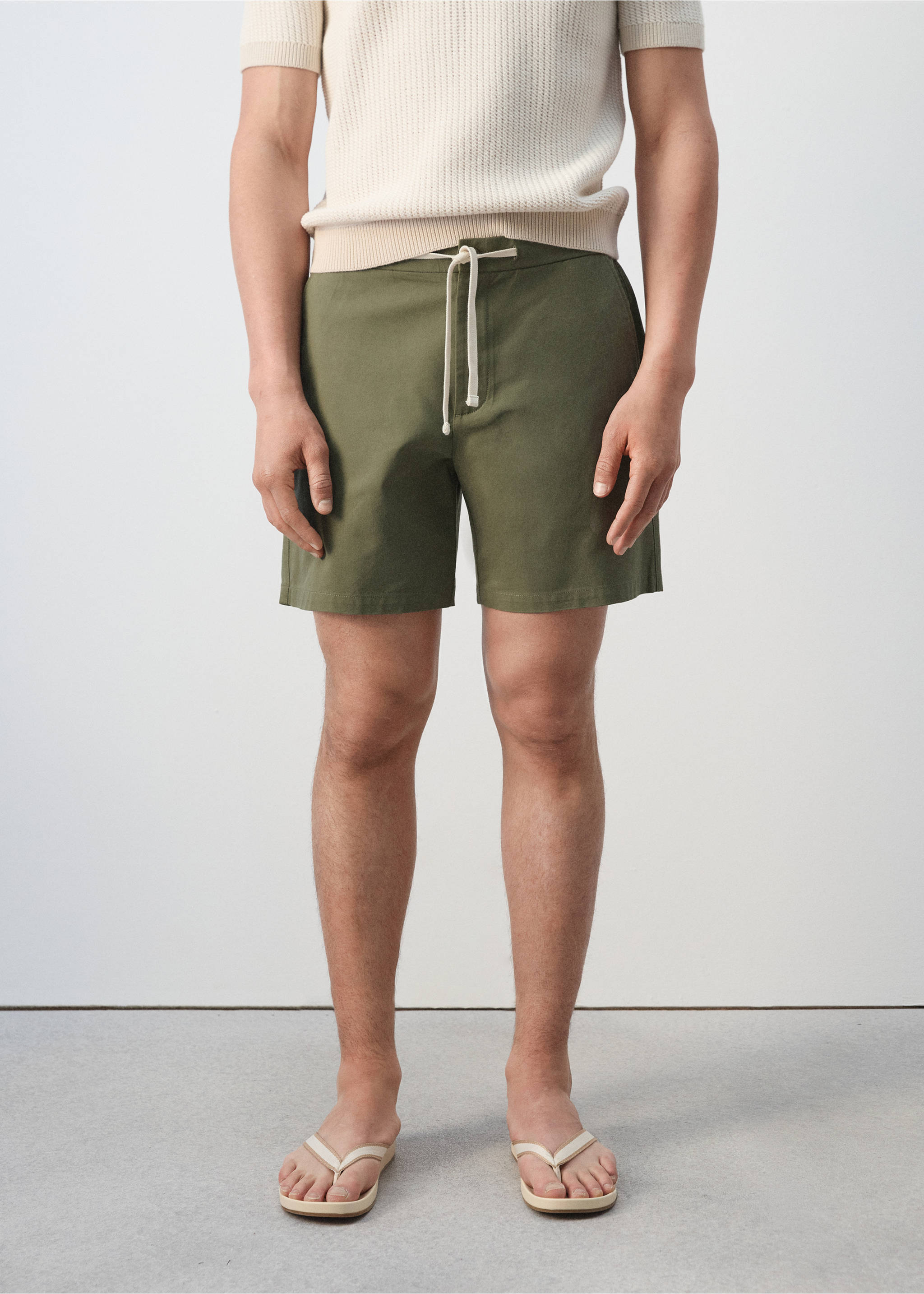 Bermuda shorts rey - Medium plane, Forest Green. Ref: 27039206-00.