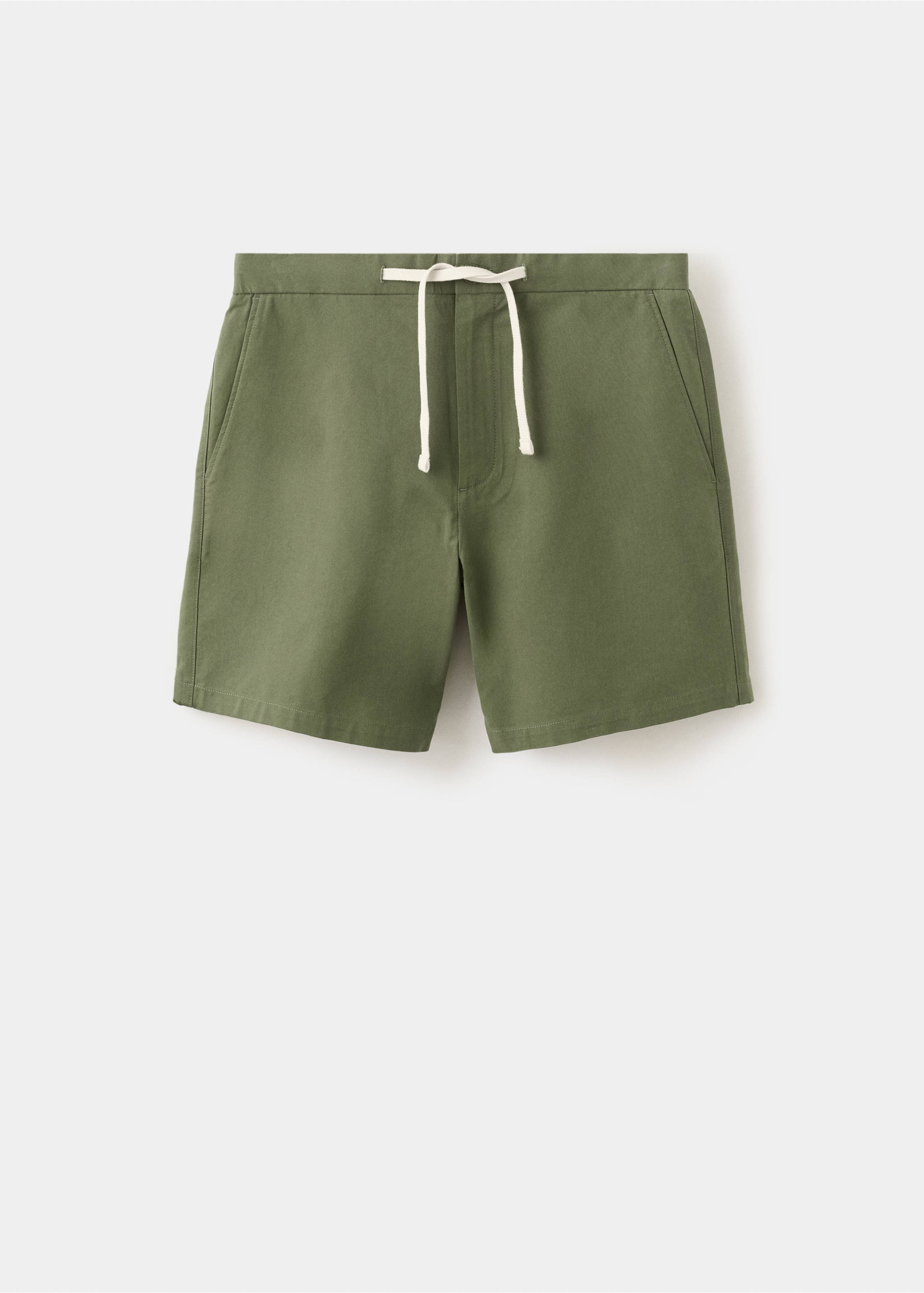 Bermudas algodón lyocell - Artículo sin modelo, Verde bosque. Ref: 27039206-00.