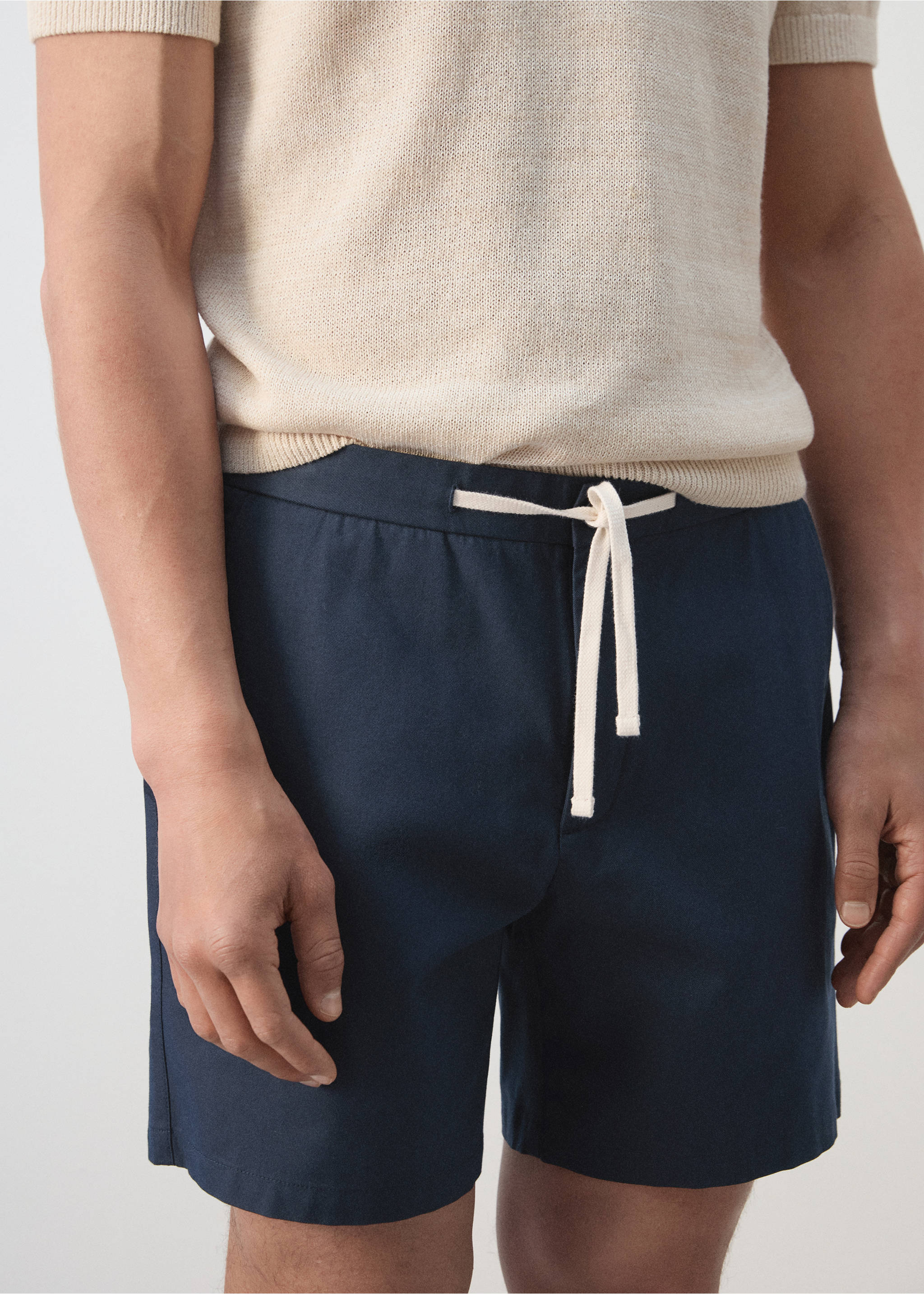 Bermuda shorts rey - Details of the article 1, Navy. Ref: 27039206-00.