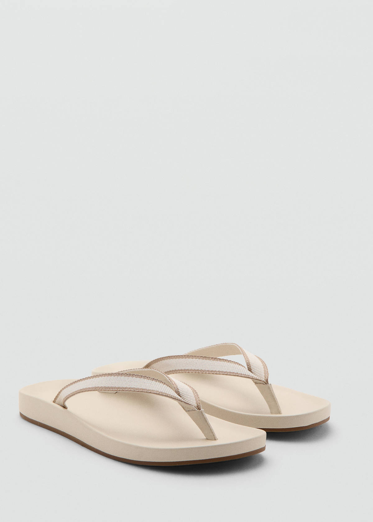 Strappy beach sandals — White