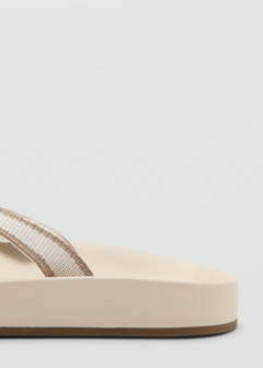 Strappy beach sandals — White 3