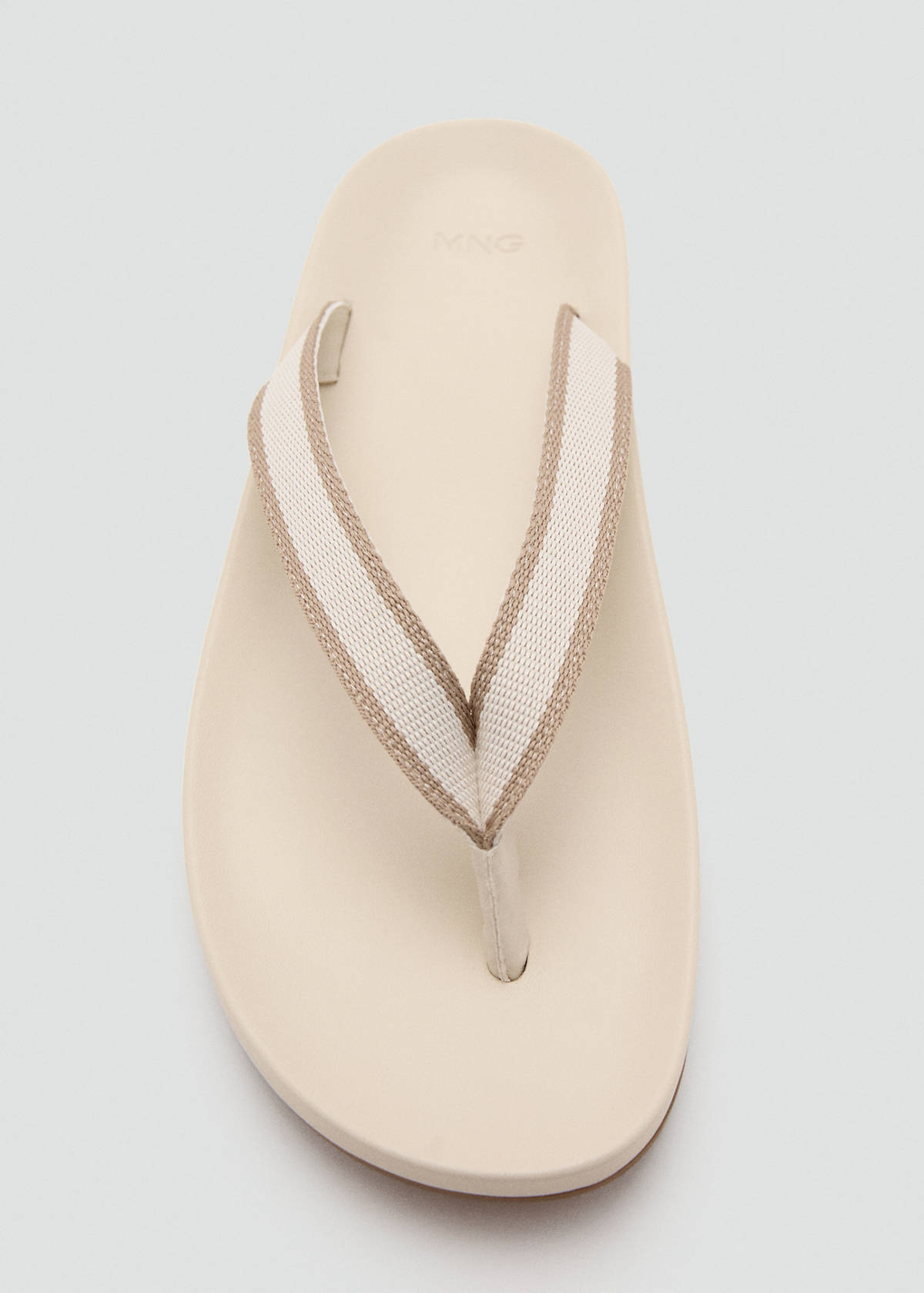 Strappy beach sandals — White
