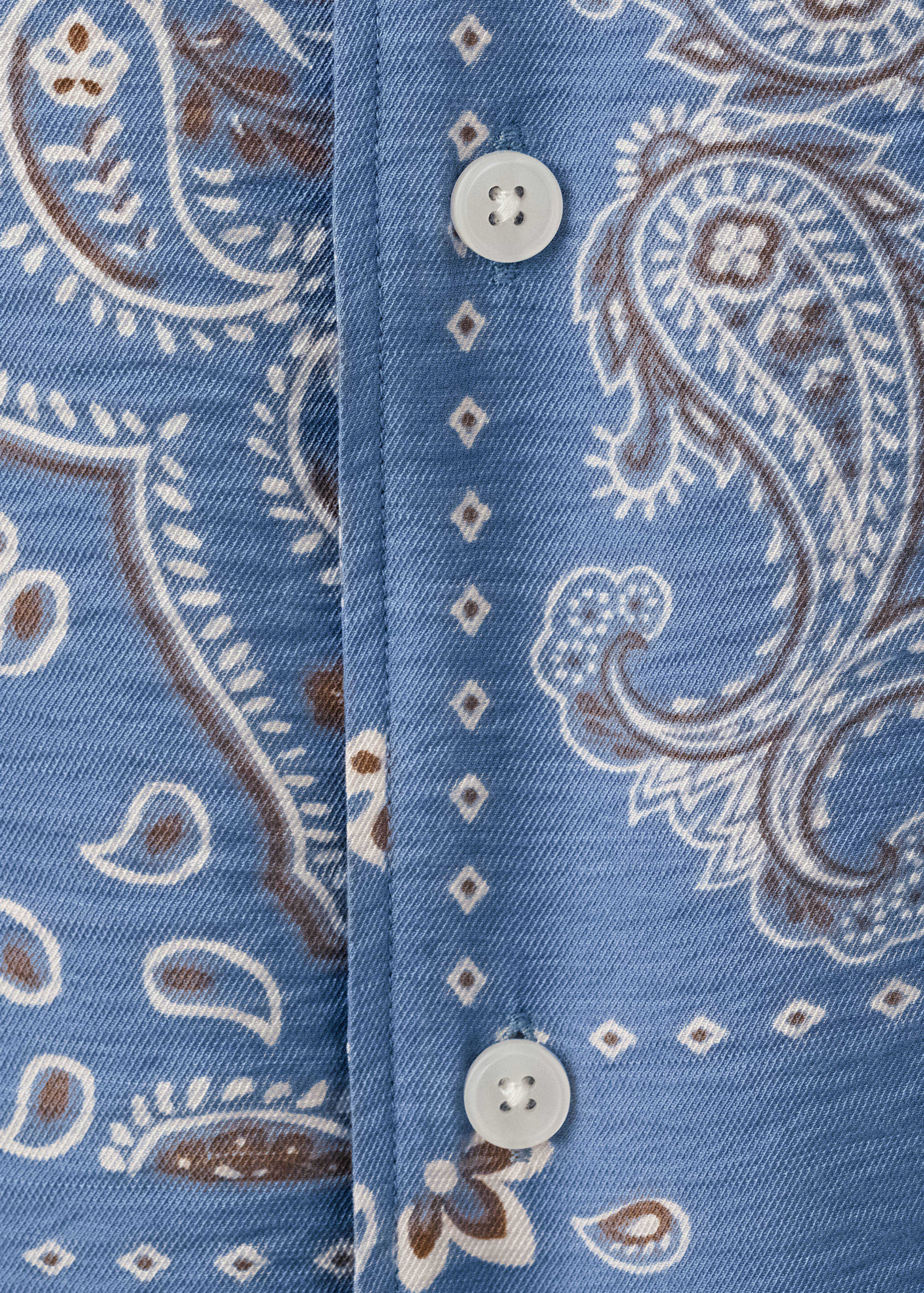 Chemise imprimée manches courtes - Détail de l'article 0