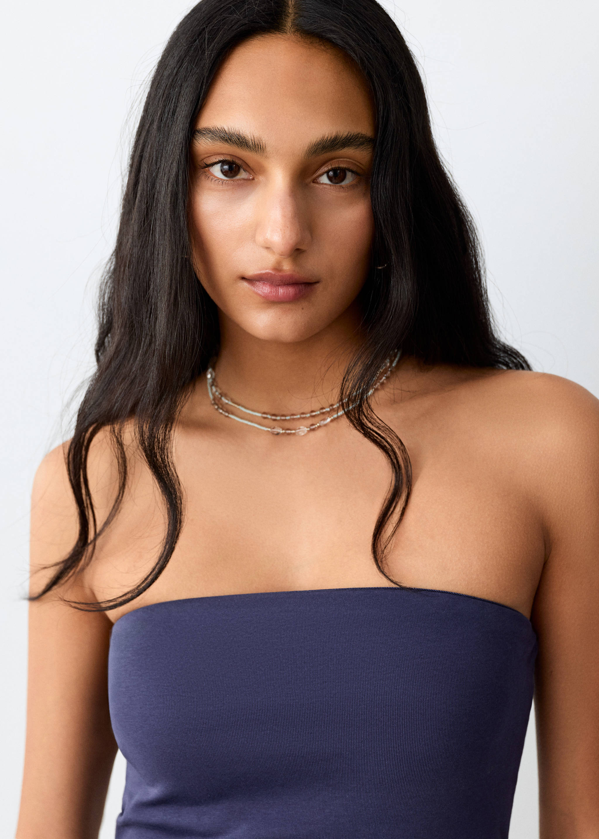 Strapless top - Details of the article 1