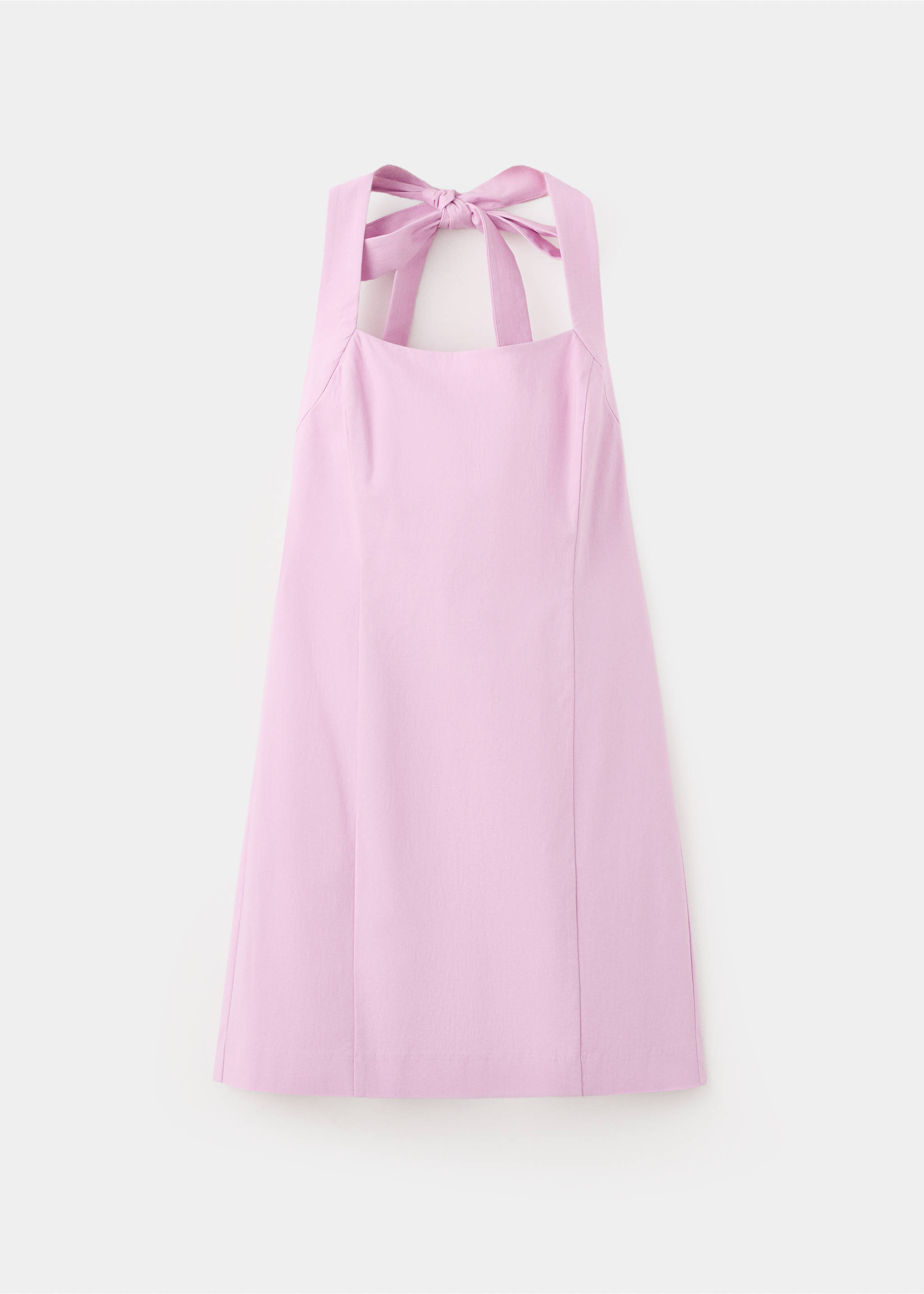 Short halter-neck dress - Article without model, Light/Pastel Purple. Ref: 27039216-00.