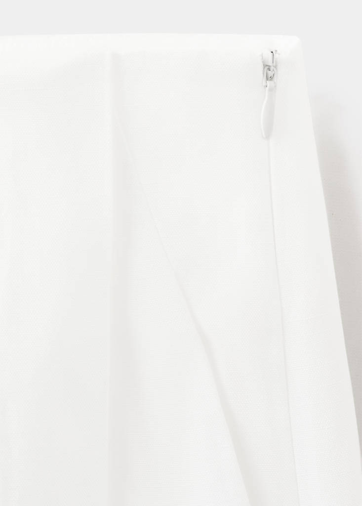 Straight-fit lyocell trousers — Off White
