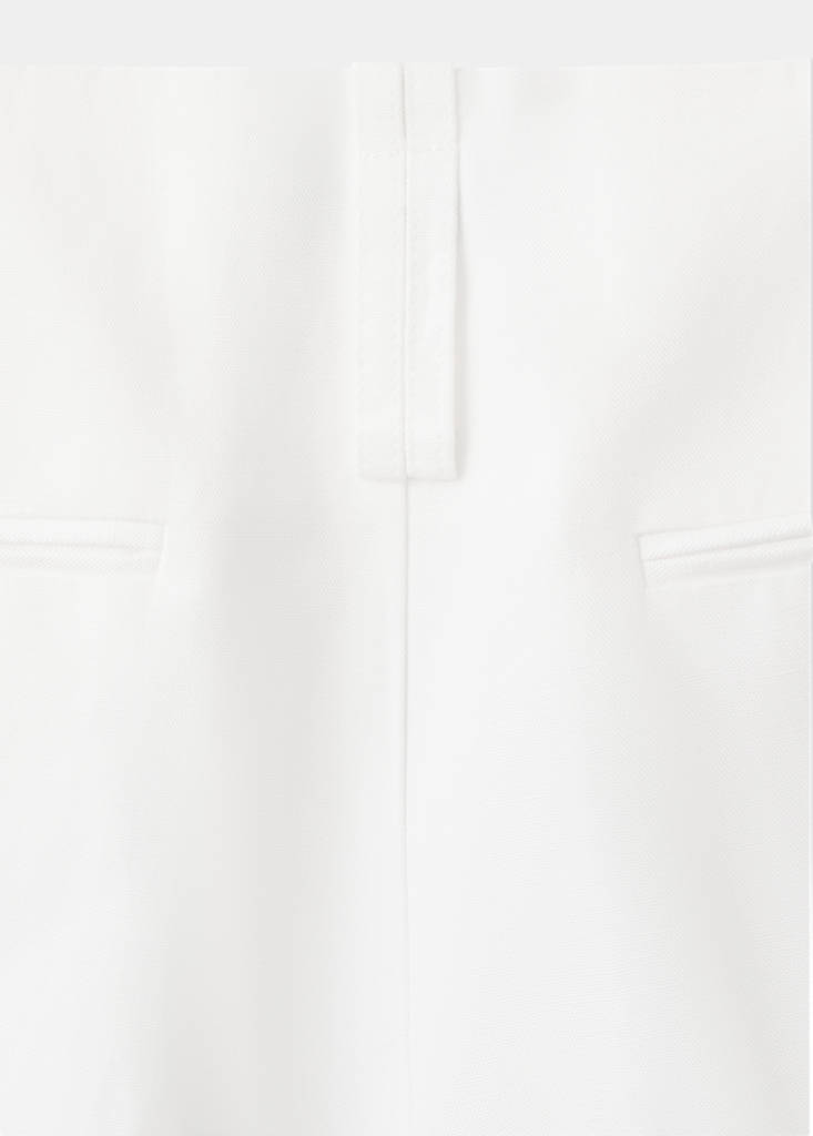 Straight-fit lyocell trousers — Off White