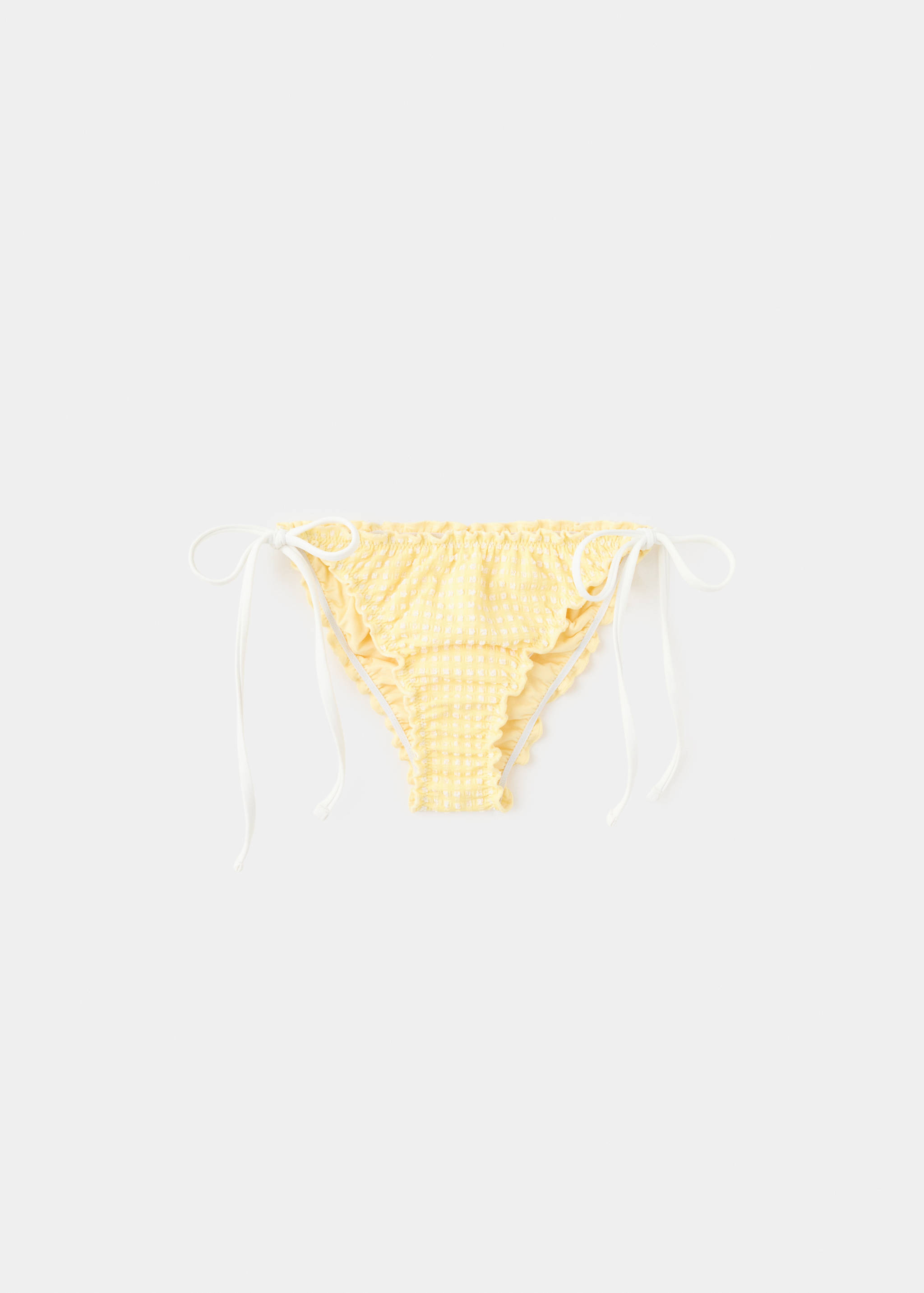 Bas de bikini à carreaux vichy - Article sans modèle