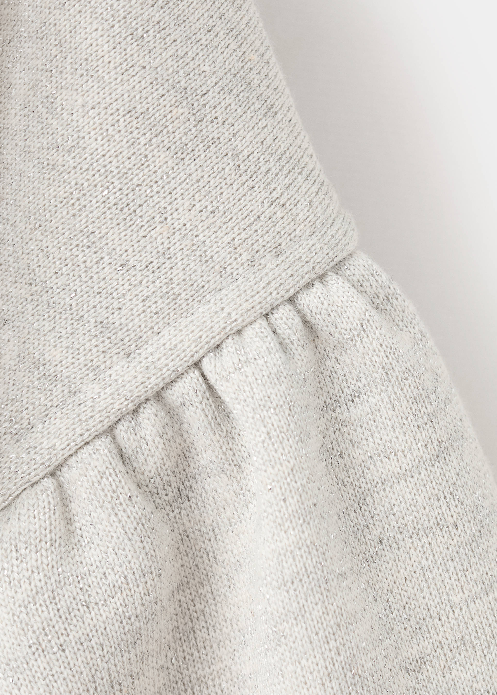 Sweatshirt with rhinestone star embellishments and lurex details - Details of the article 8