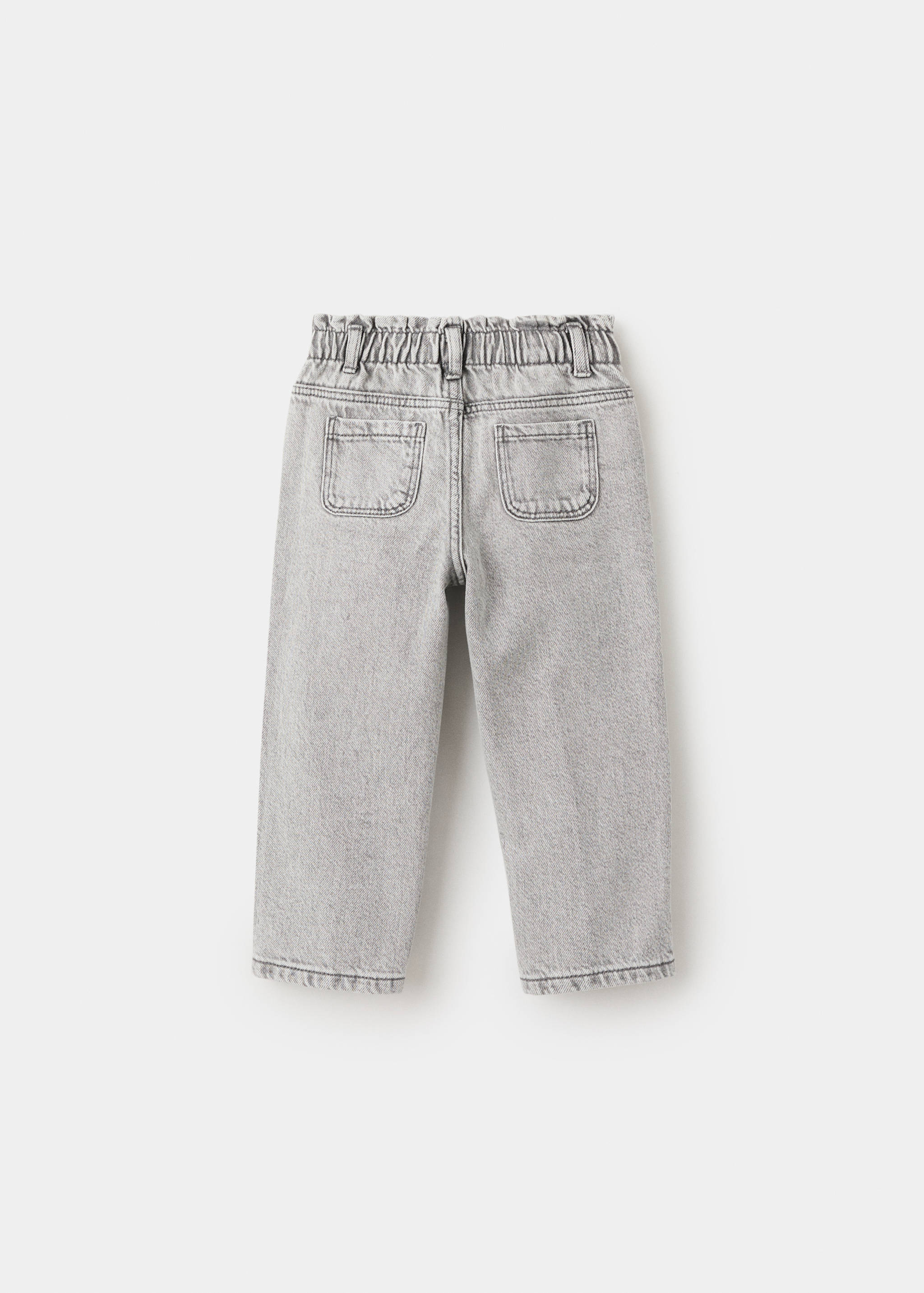 Jeans paperbag strass - Reverso del artículo