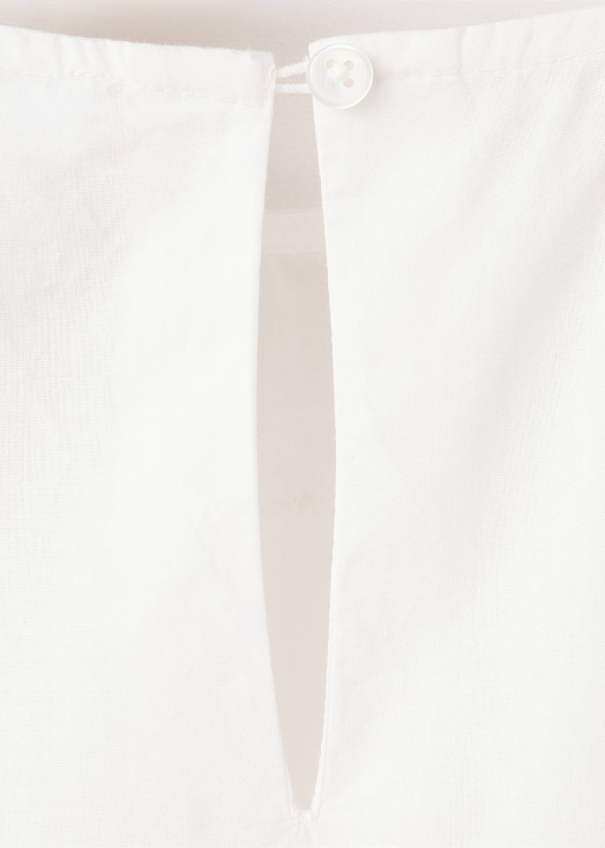 Блузка с бисерной вышивкой - Деталь изделия 0, Белый. Ref: 27041174-00.