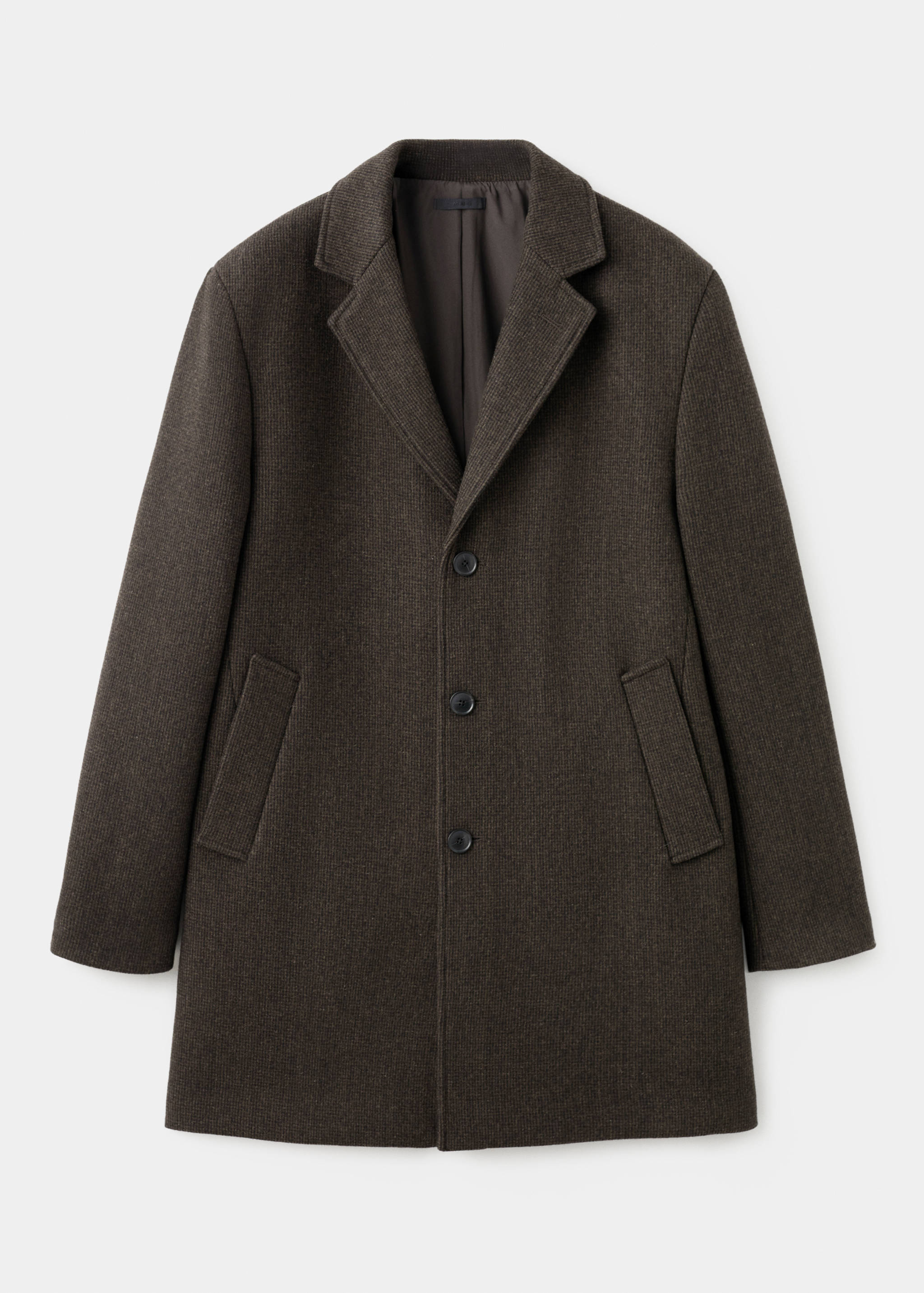 Lightweight recycled wool coat - Article without model