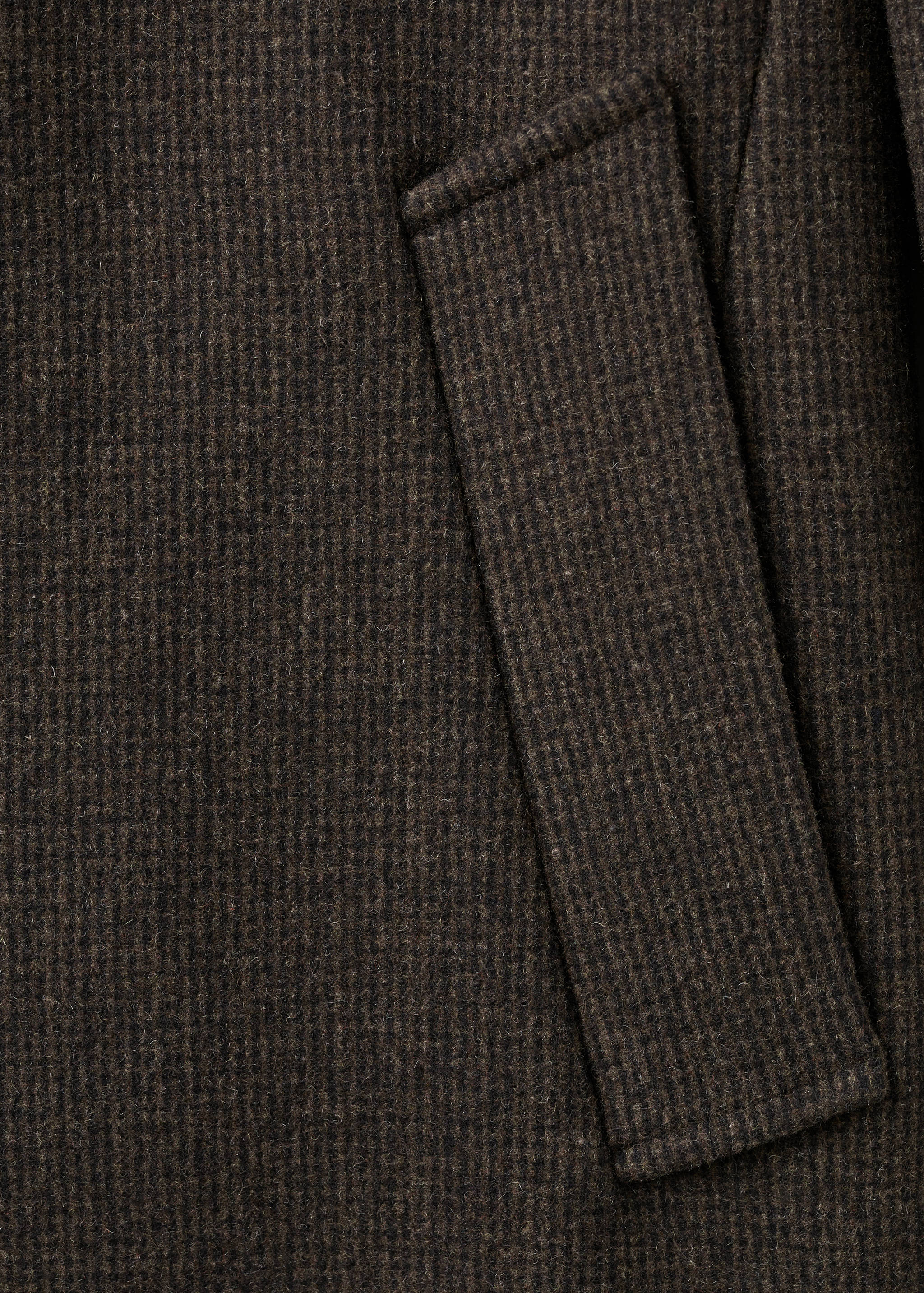 Lightweight recycled wool coat - Details of the article 8