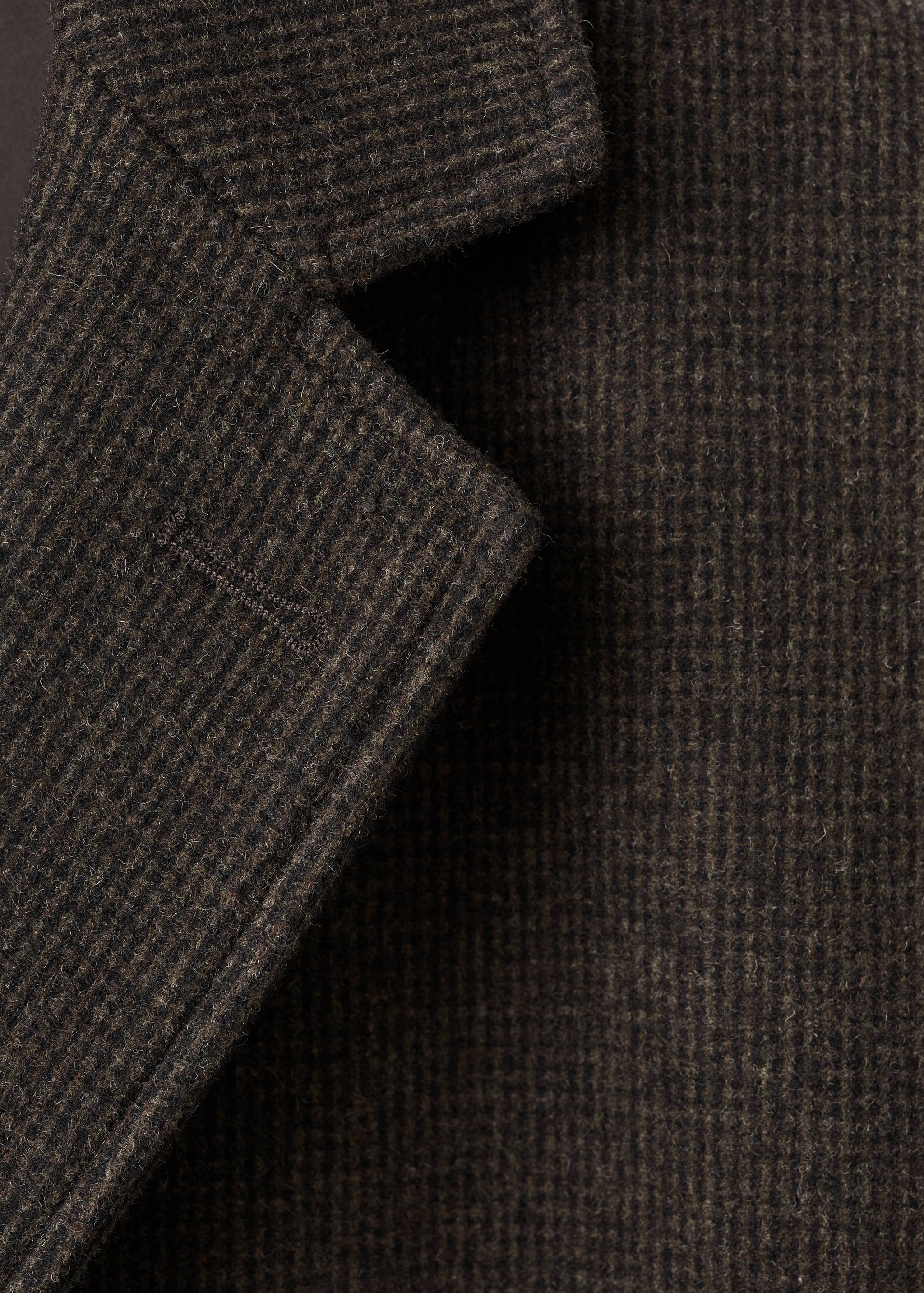 Lightweight recycled wool coat - Details of the article 0