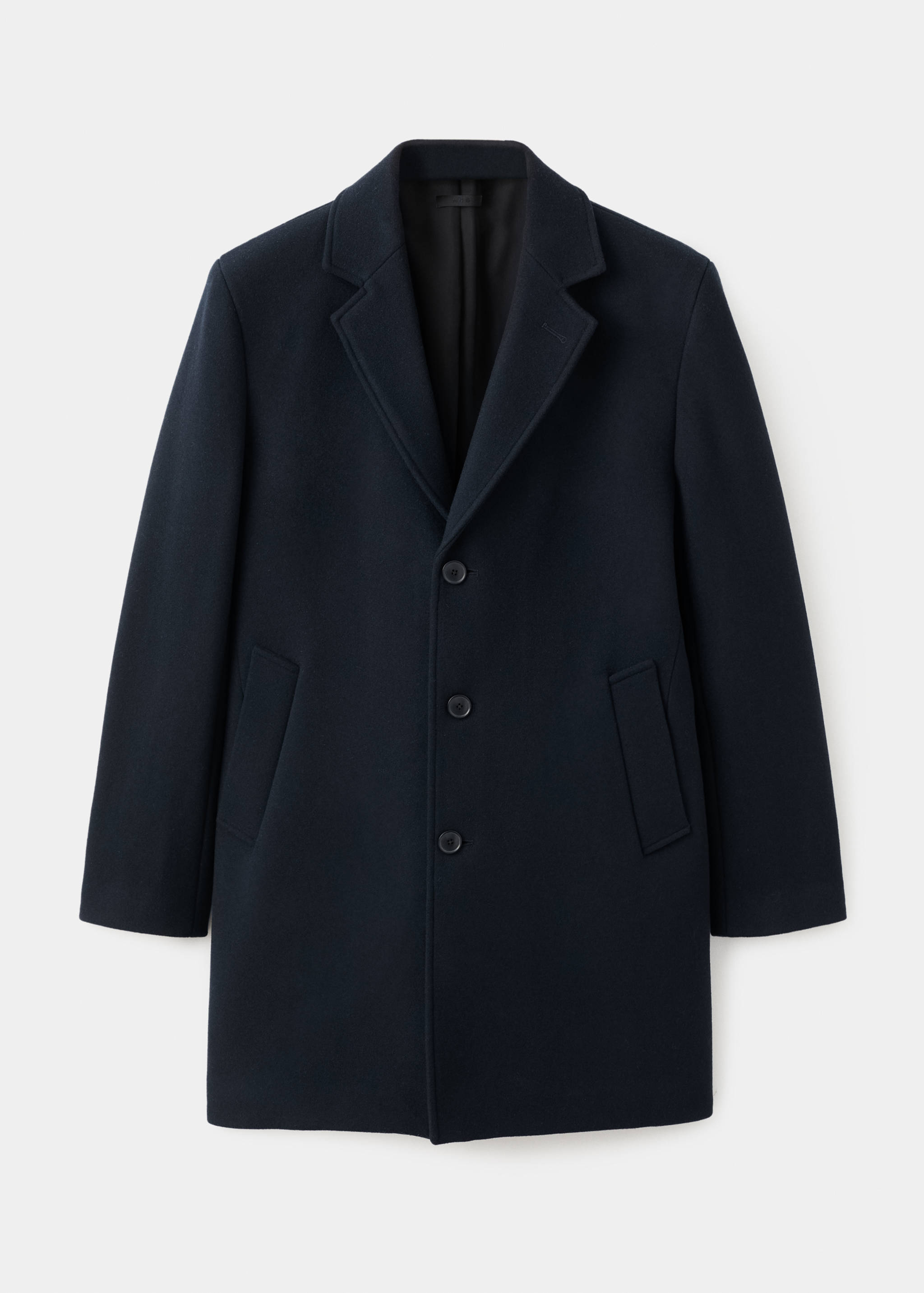 Lightweight recycled wool coat - Article without model